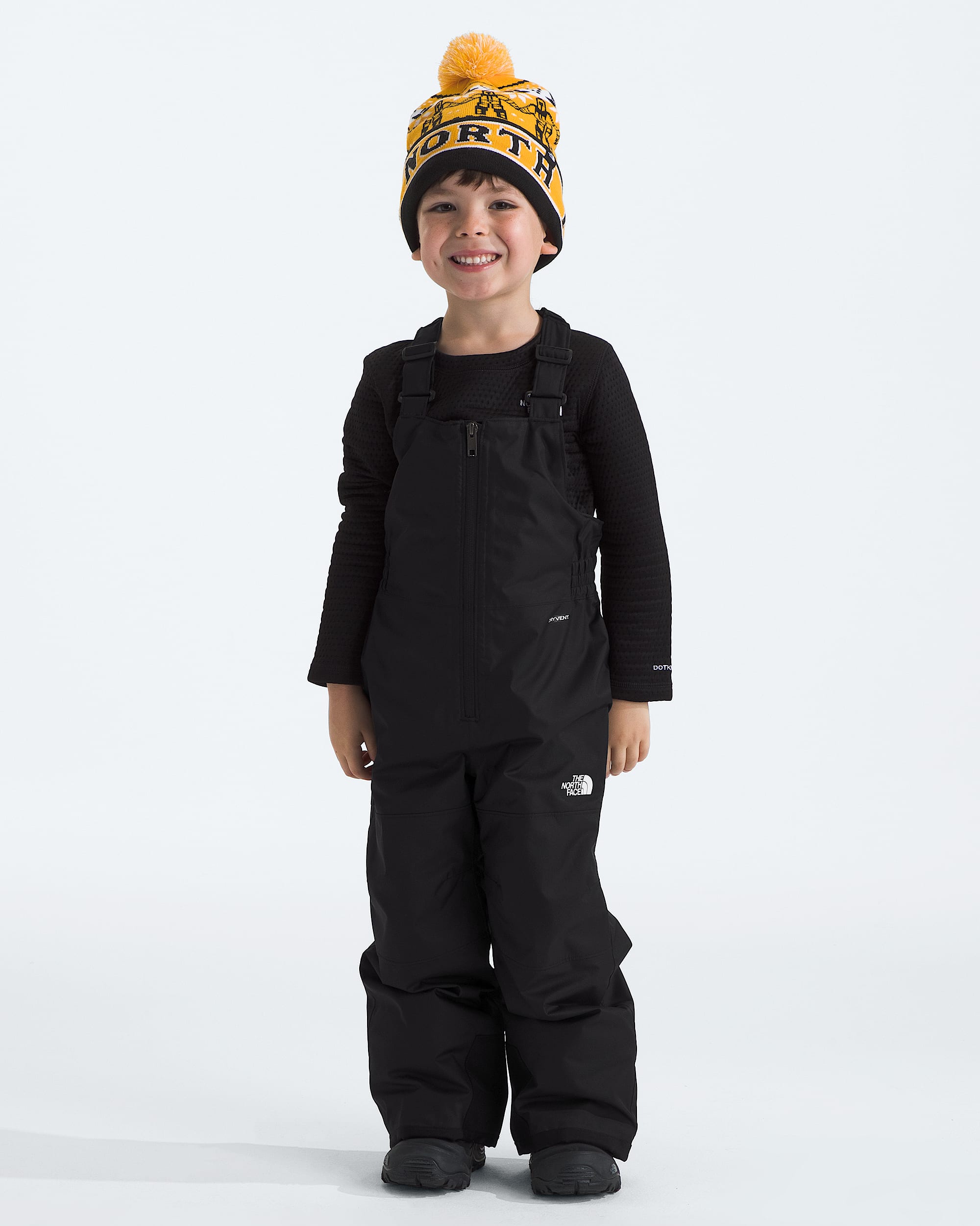 Kids Freedom Insulated Bibs TNF HERO3