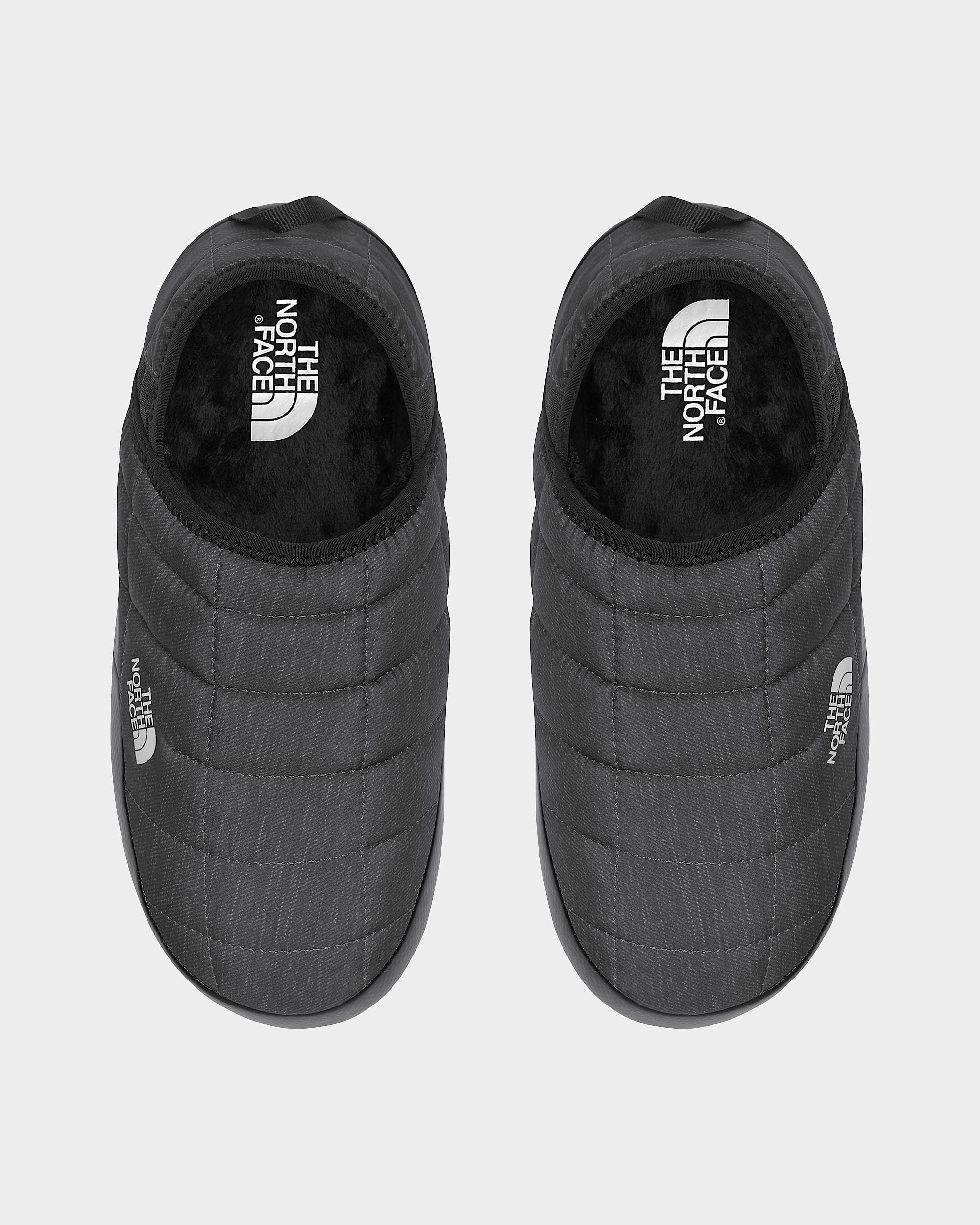 Womens THERMOBALL Traction Mules V TNF Phantom Grey Heather PrintTNF Black DETAILINSTEP