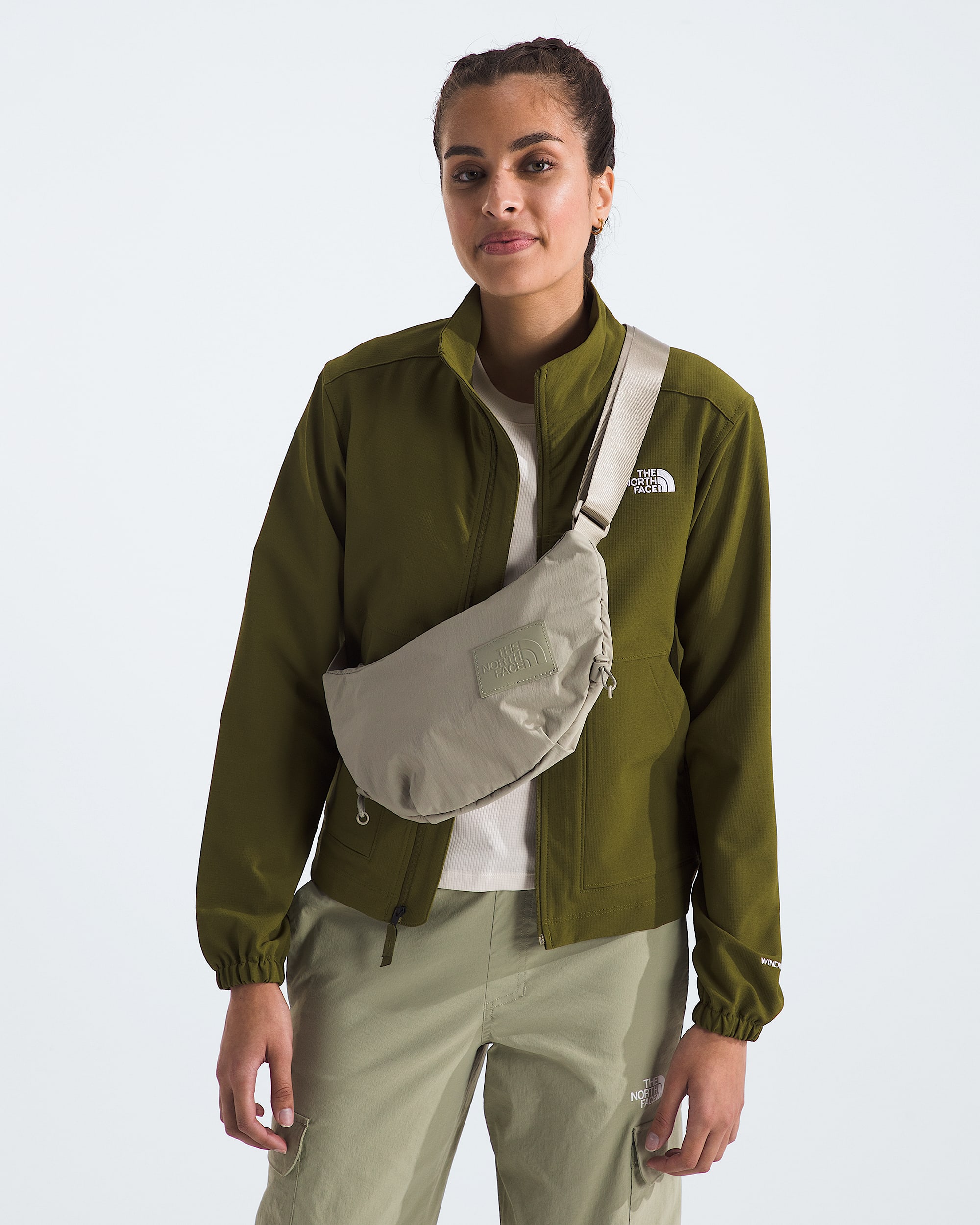 Womens Never Stop Crossbody TNF MODELBACK