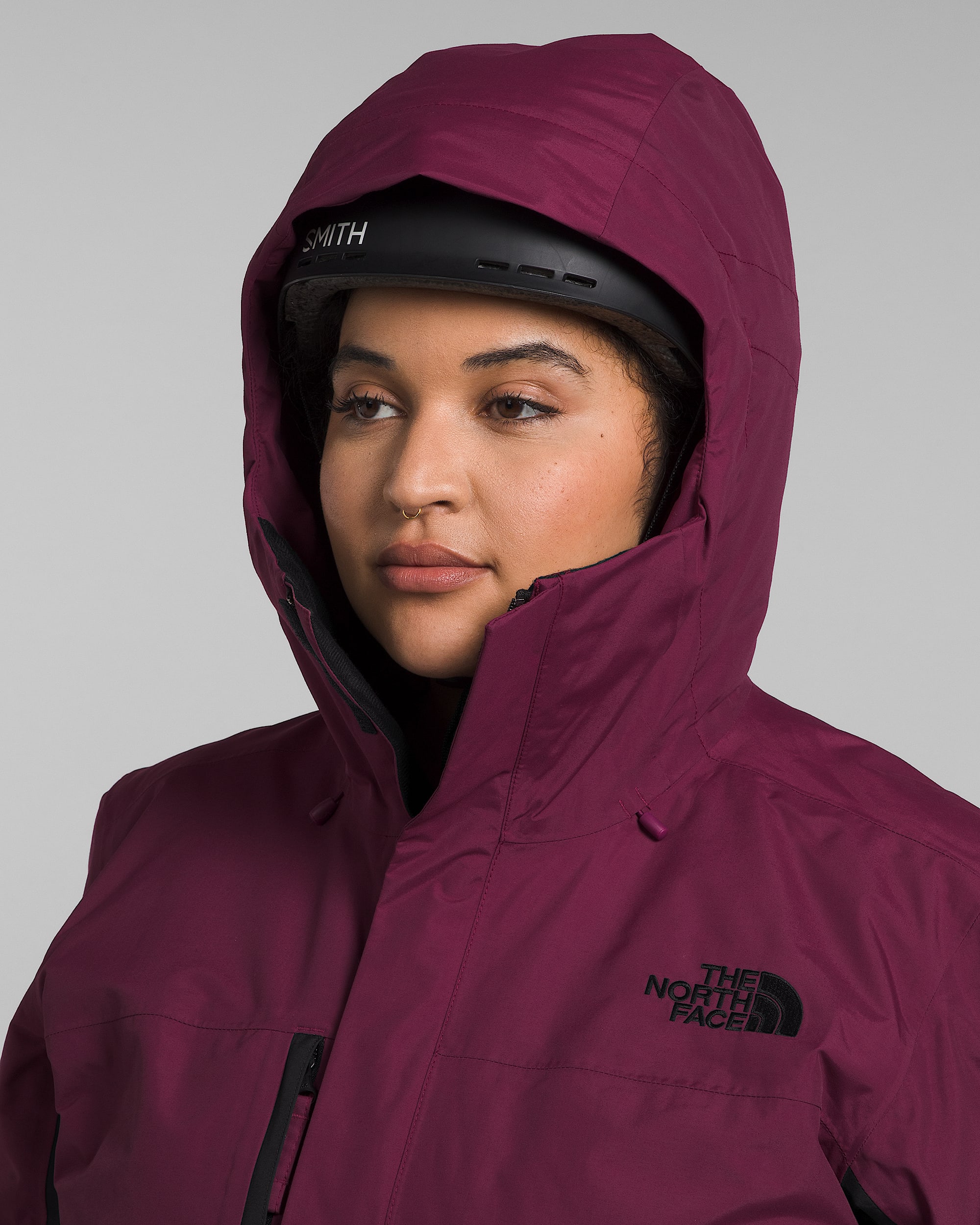 Womens Plus Freedom Insulated Jacket TNF MODELHOOD2