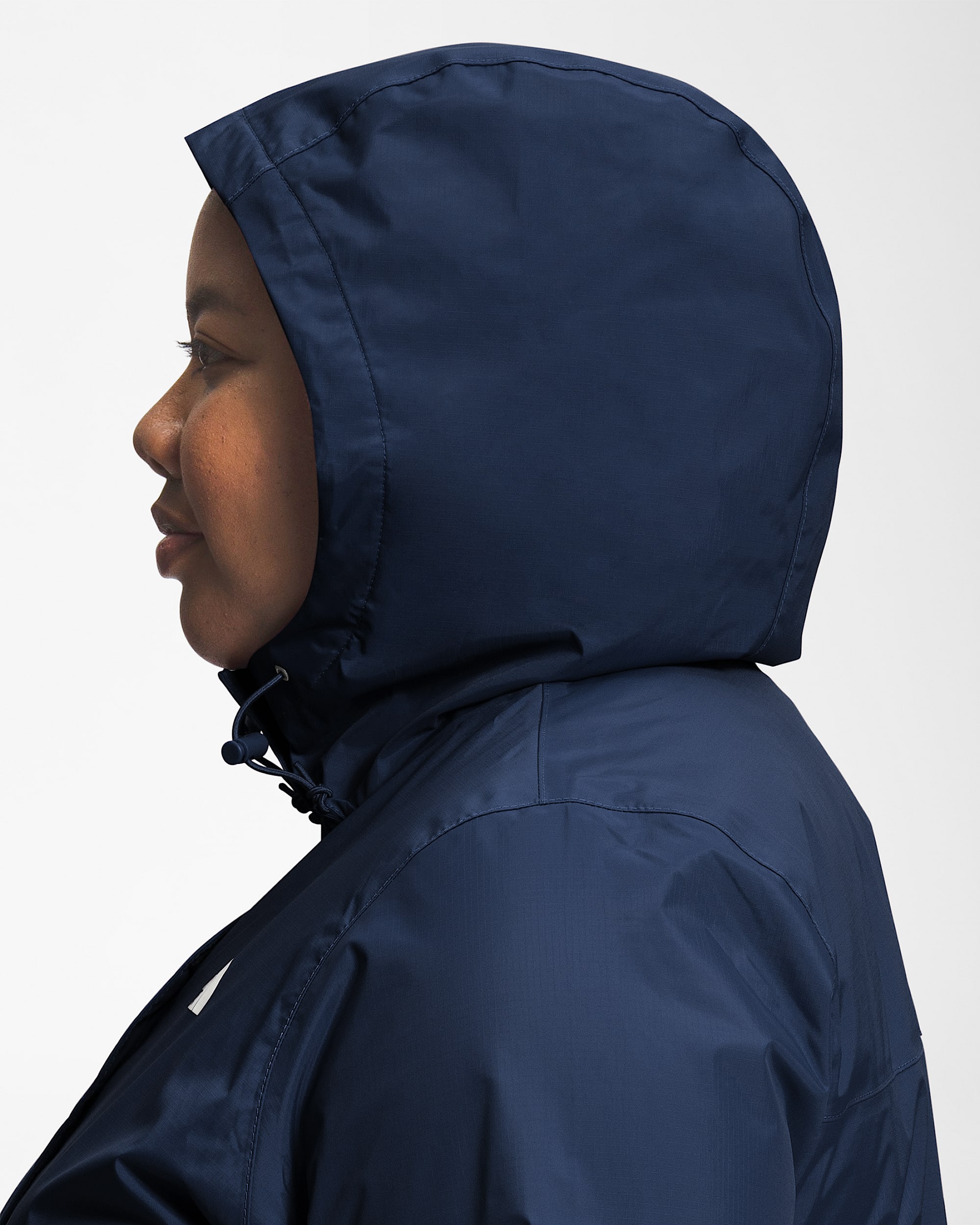 Womens Plus Antora Rain Jacket TNF MODELHOOD2