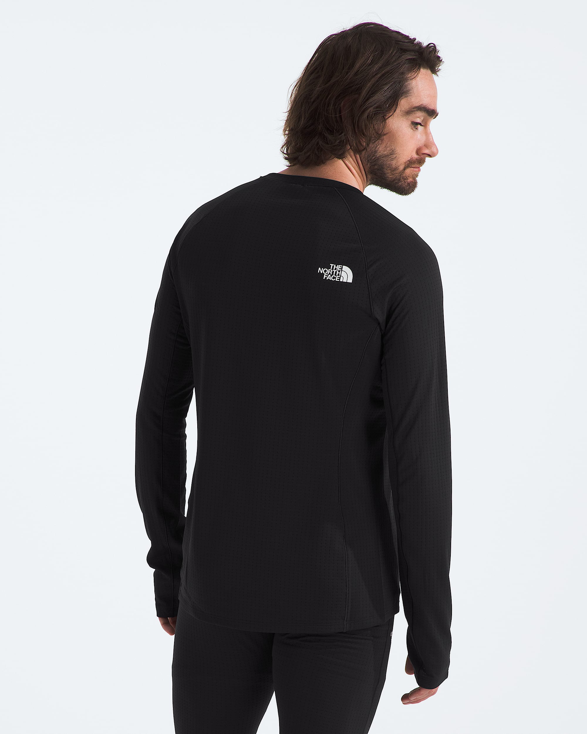 Mens Summit Series Pro 120 Crew TNF BACK