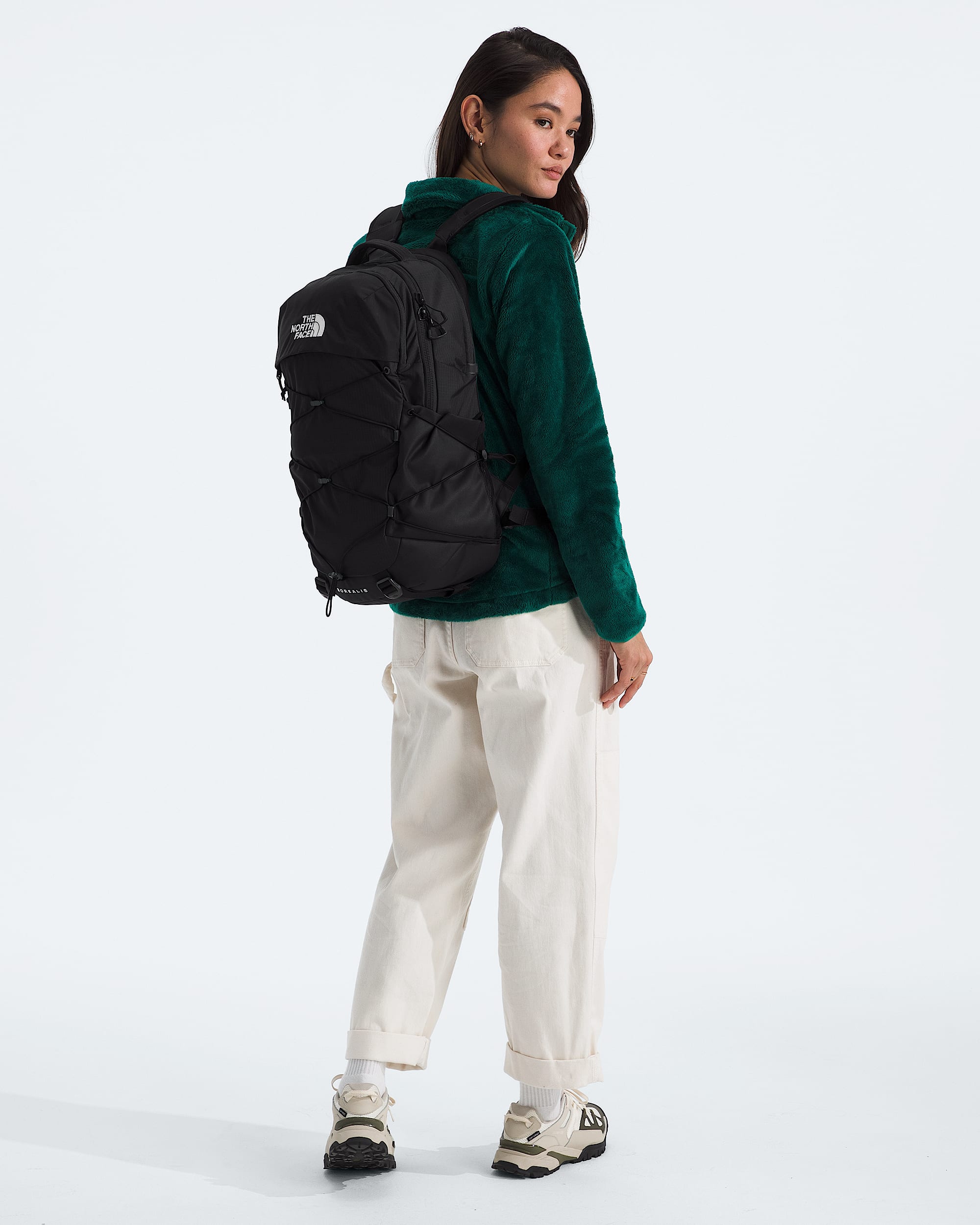 north face backpack 2020 The Borealis Laptop Pack, Asphalt Gy Lt Hth/TNF Blk-NPF, OSFA | Water Repellent, Laptop Sleeve, Large Main Compartment Heathers are 300D heathered polyester with water The North Face Trail Lite