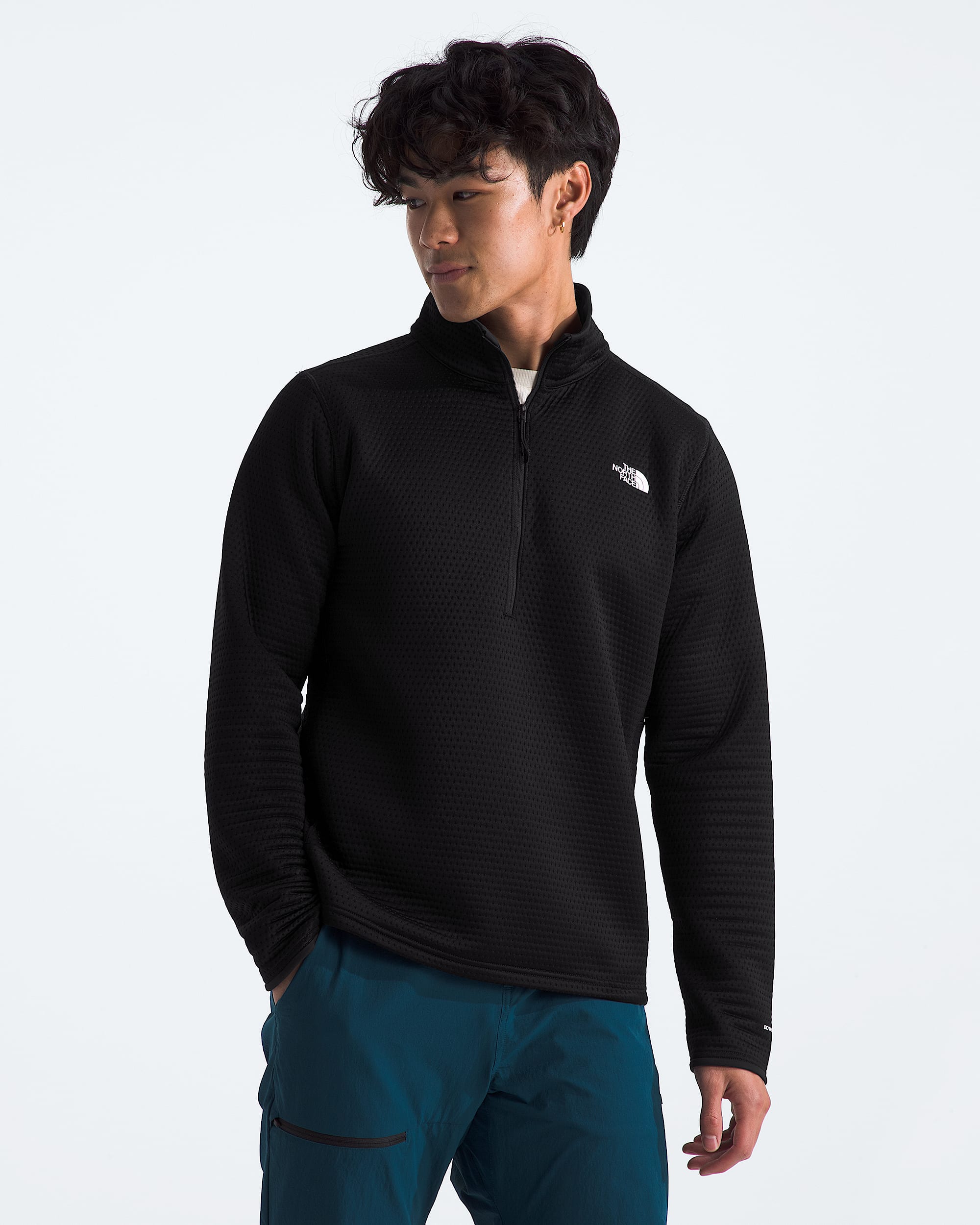Mens DOTKNIT Thermal Zip TNF Main