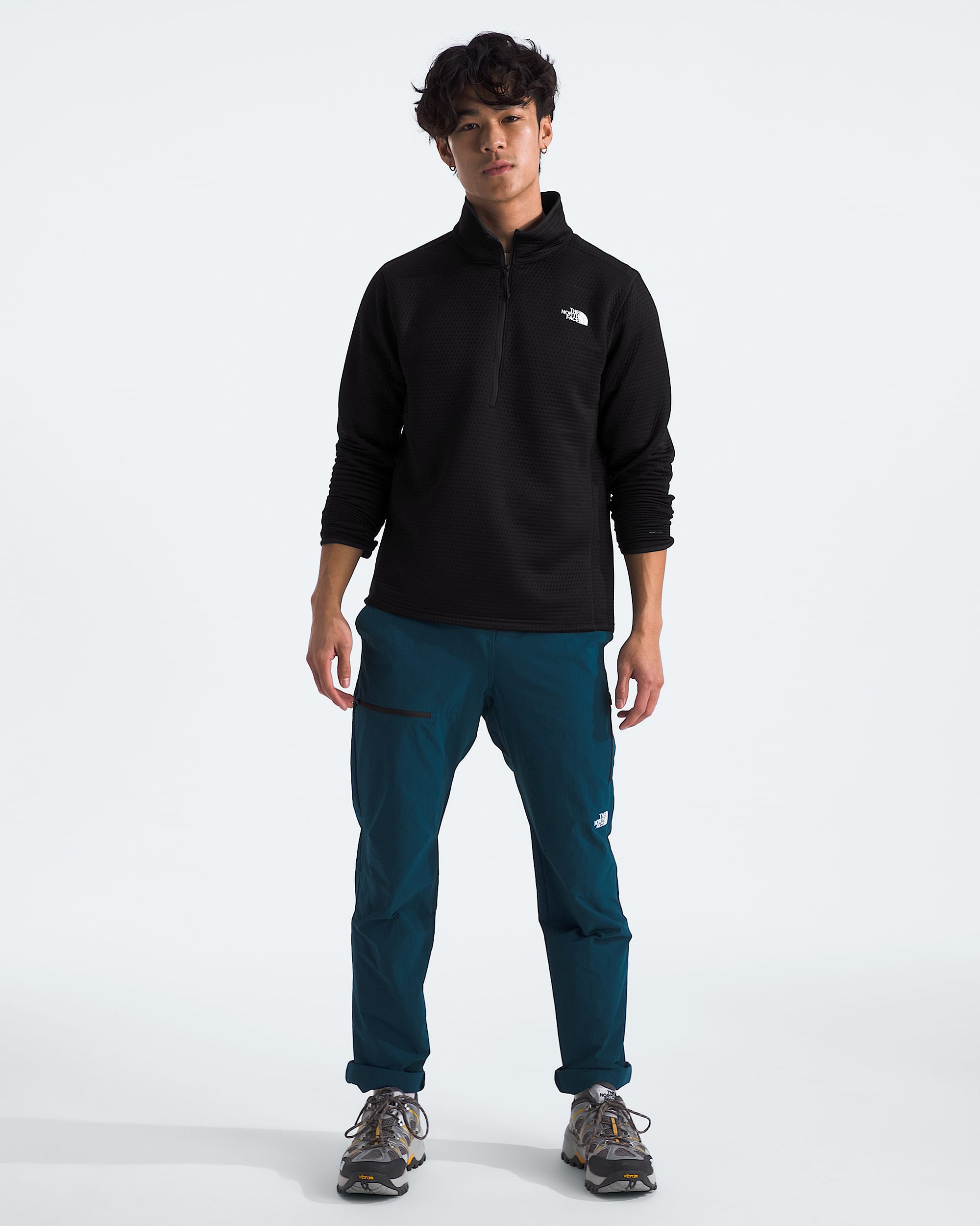 Mens DOTKNIT Thermal Zip TNF HERO2