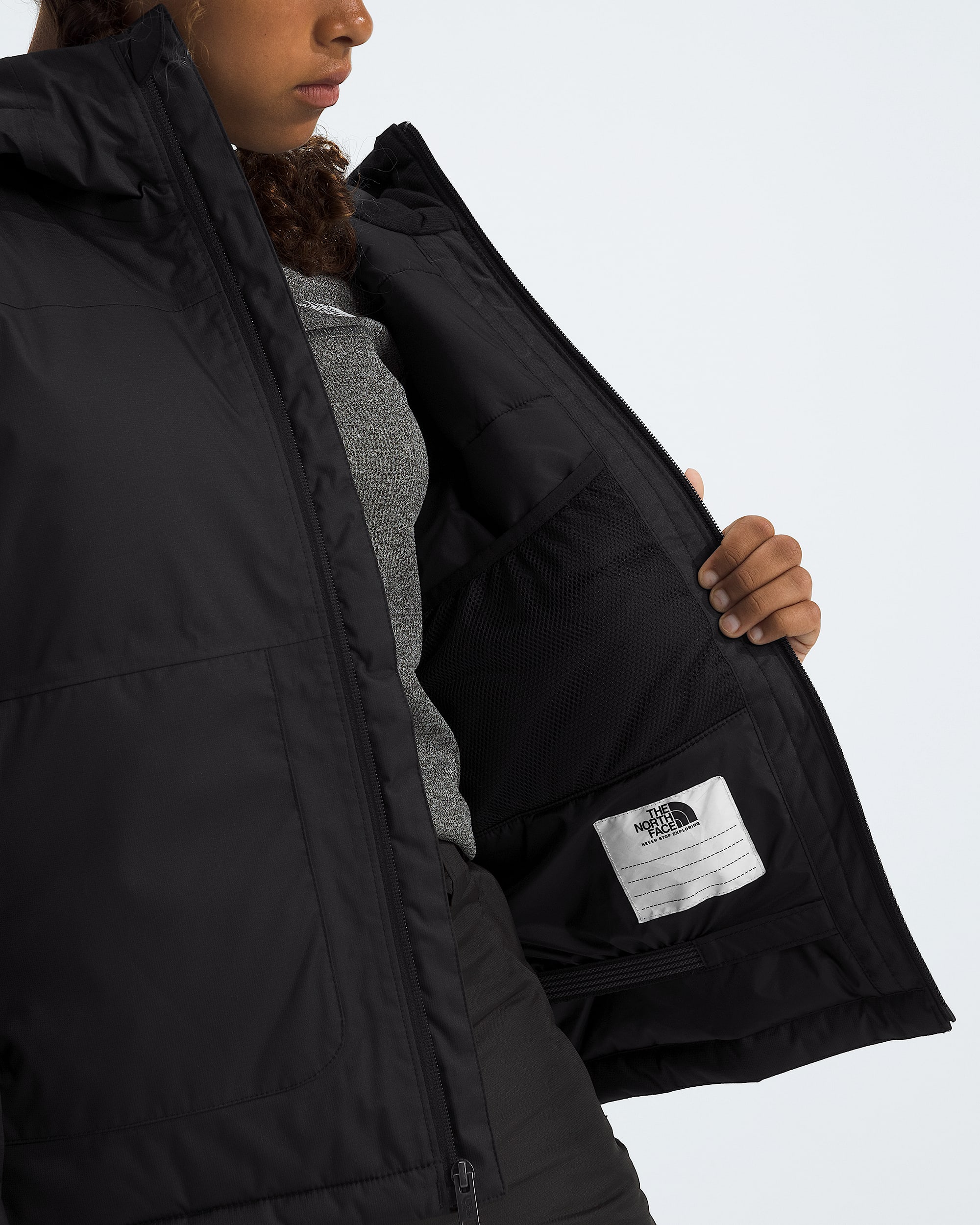 Girls Freedom Insulated Jacket TNF MODELINT
