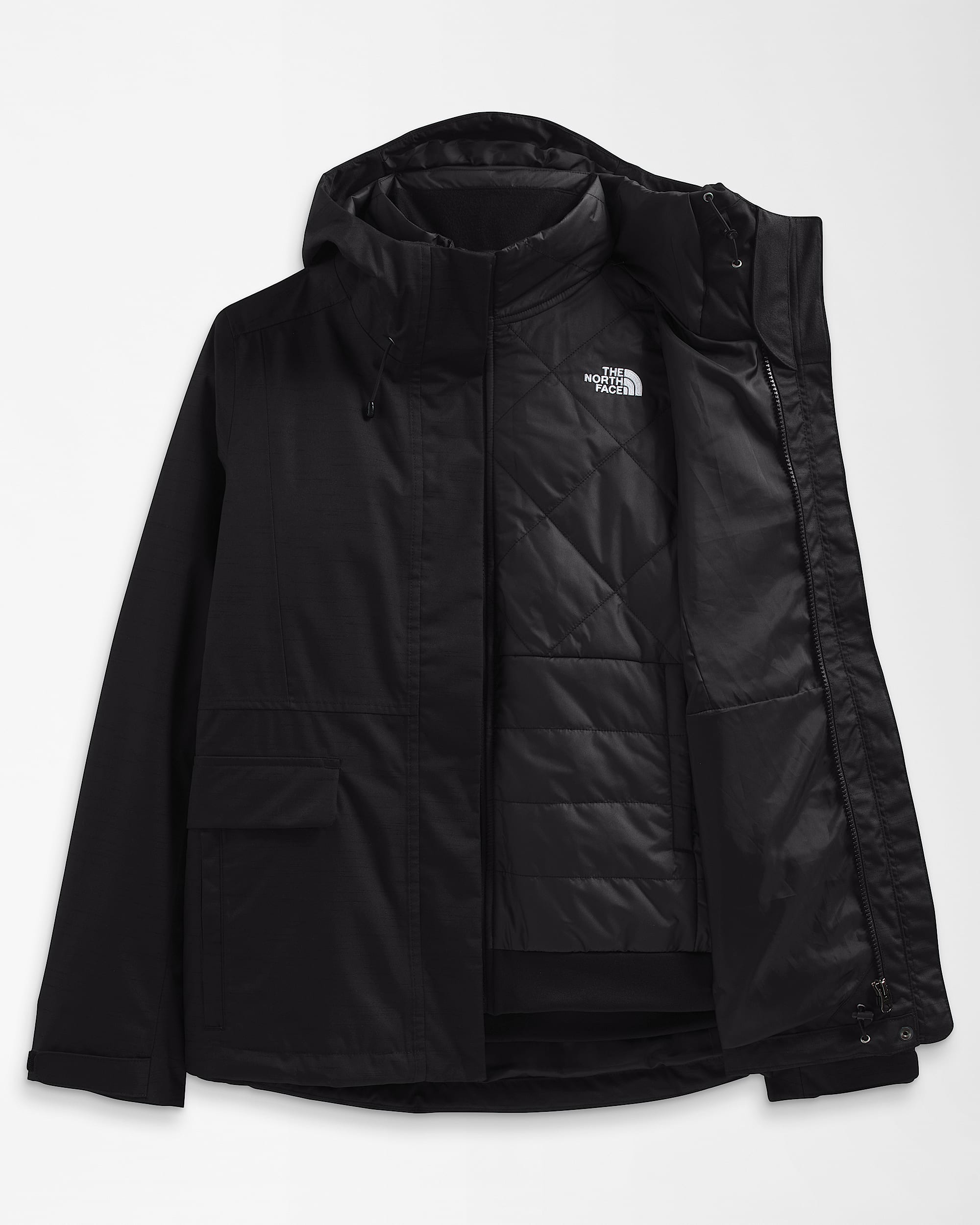 Womens Monarch Triclimate Jacket TNF INT