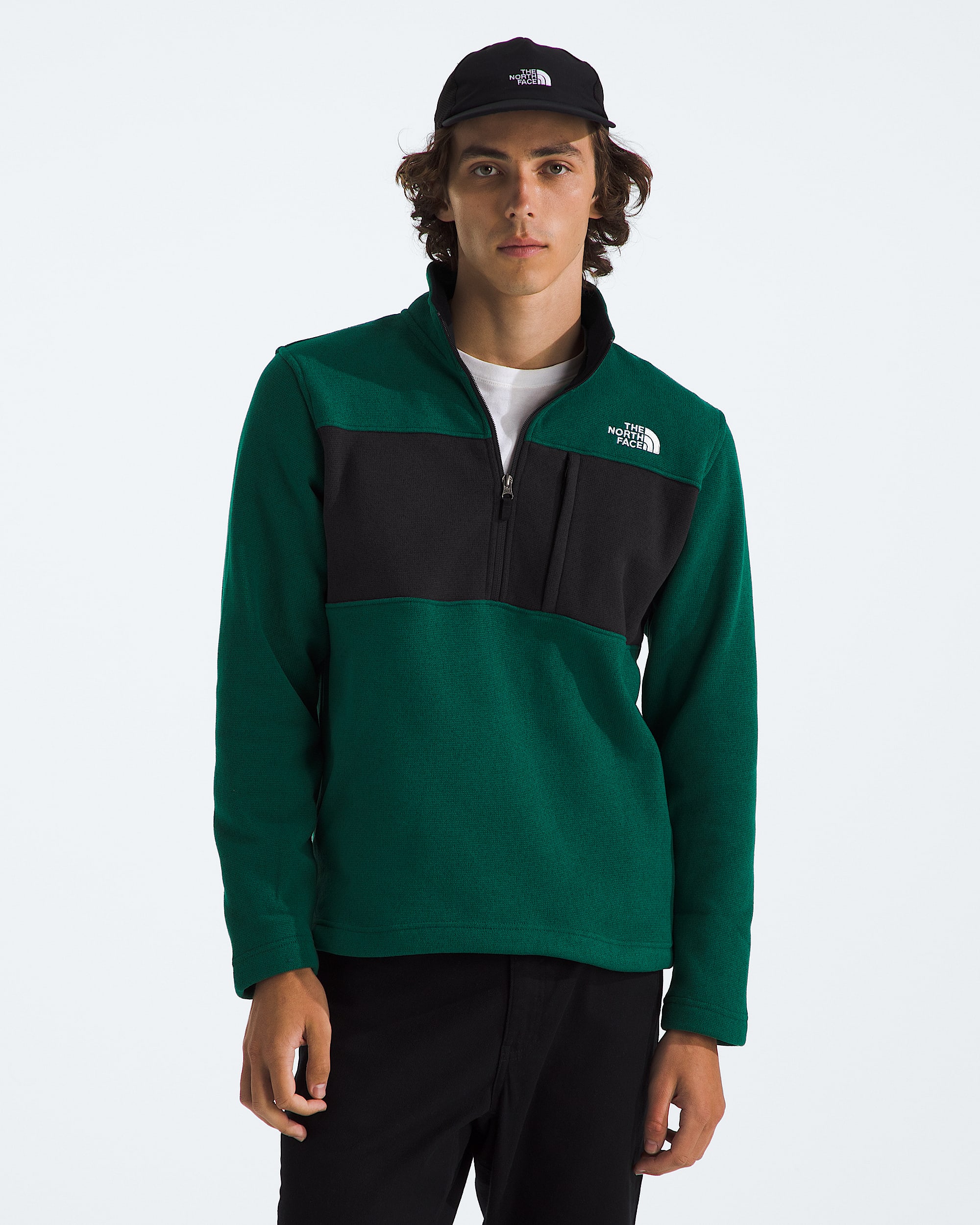 eleventy イレブンティ チェックブルゾン サイズ:S  979FP0005   ネイビー/グリーン メンズ / 240001192015 Men's Gordon Lyons ½-Zip | The North Face