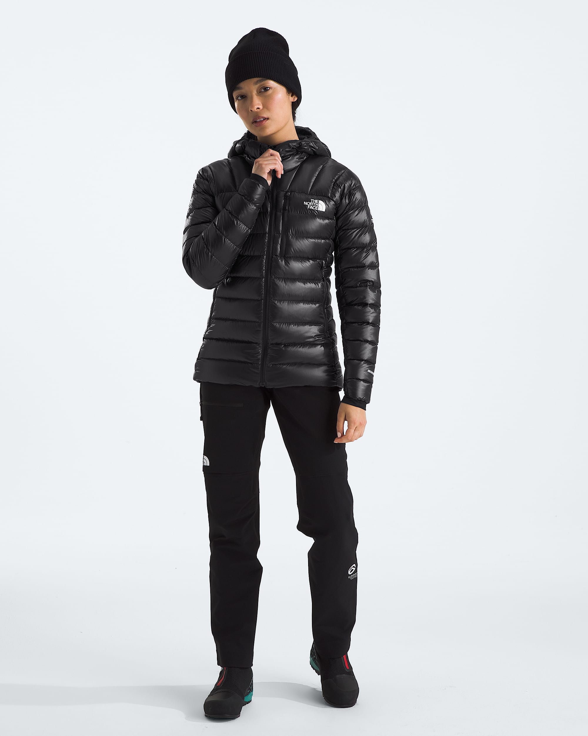 Womens Summit Breithorn Hoodie TNF TNF Black HERO2