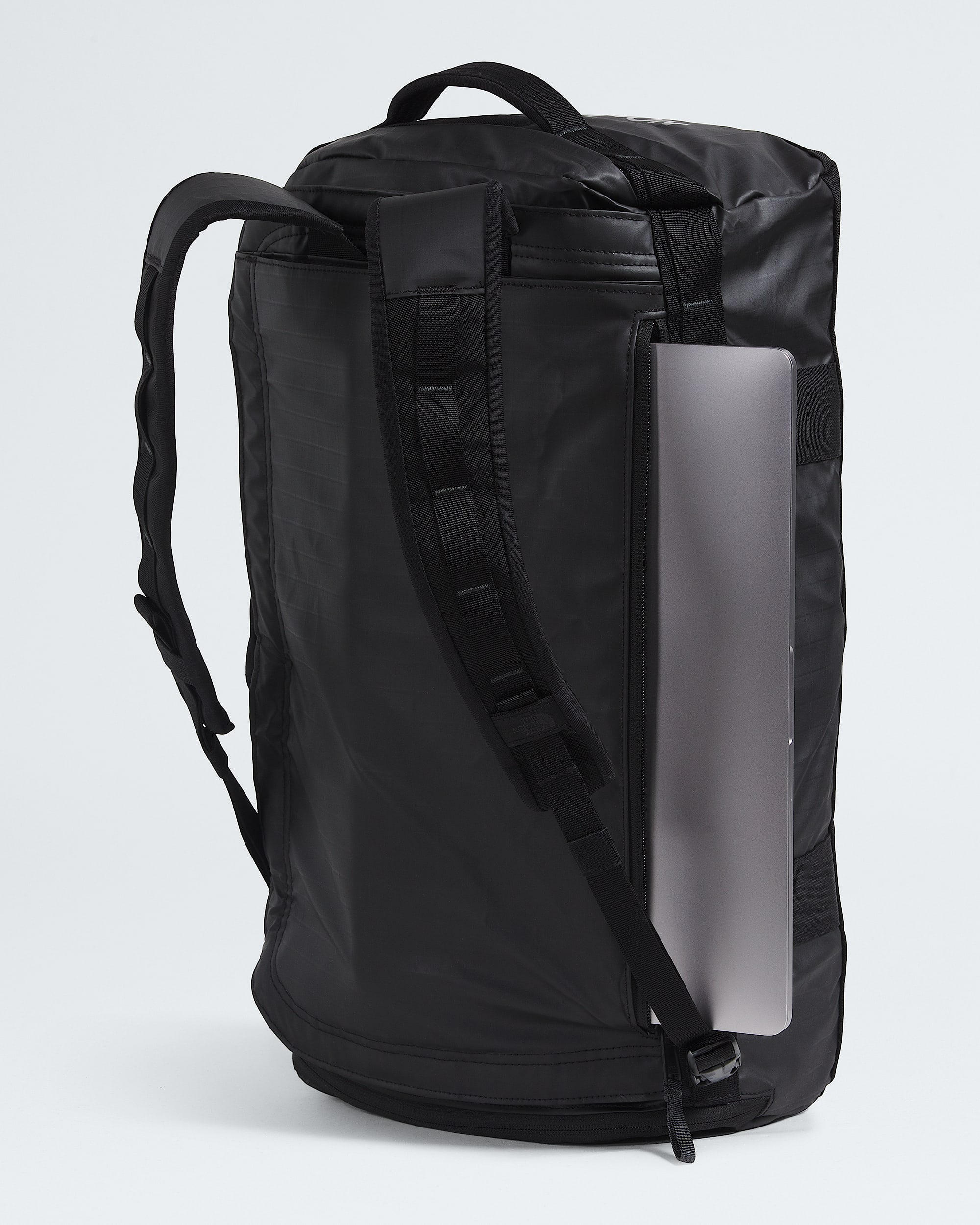 Base Camp Voyager Duffel32L TNF TNF BlackAsphalt Grey DETAIL2