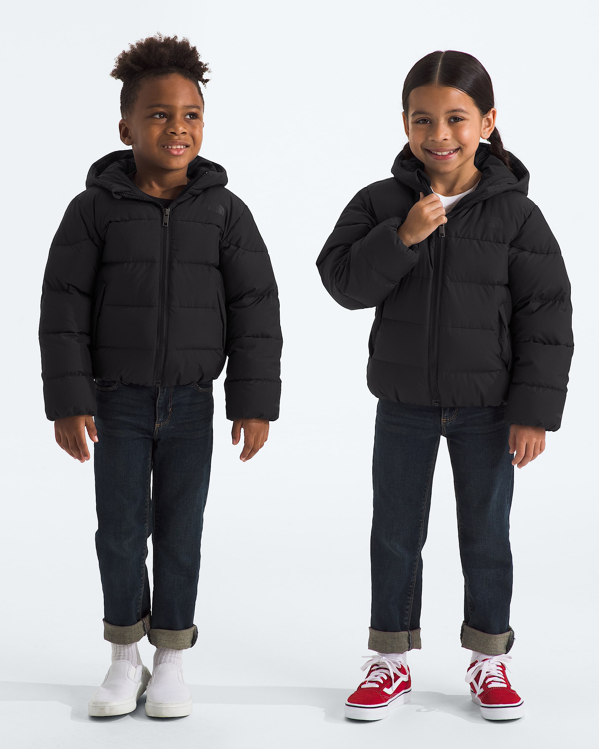 Kids Frost Fall Hooded Jacket TNF Main