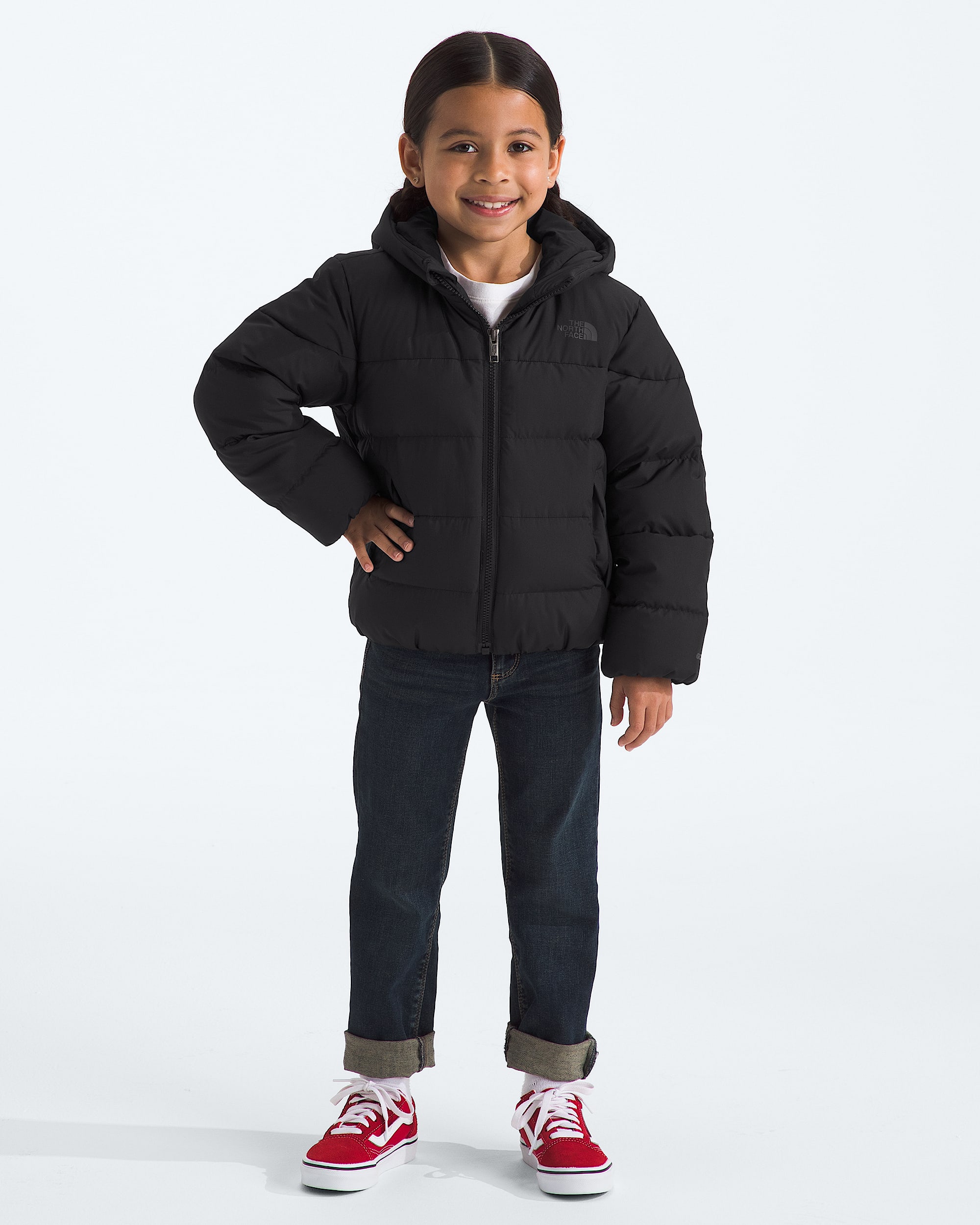 Kids Frost Fall Hooded Jacket TNF HERO3