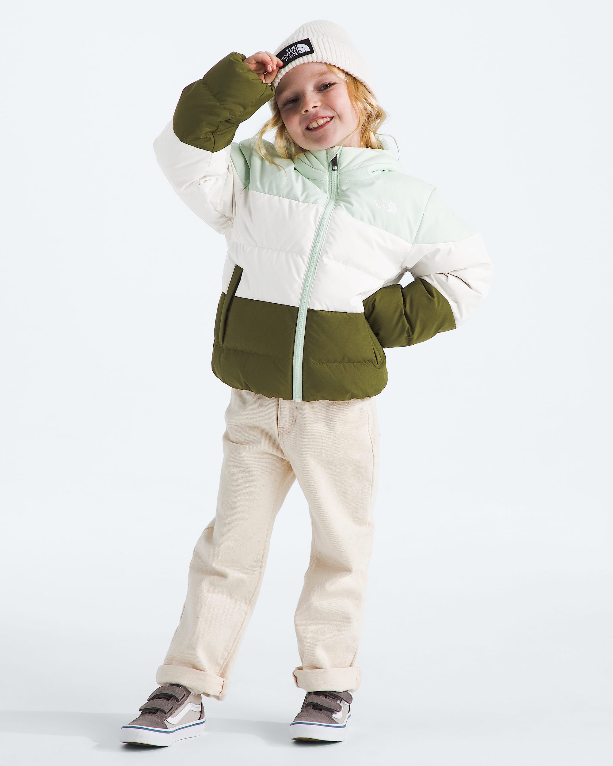 Kids Frost Fall Hooded Jacket TNF HERO2