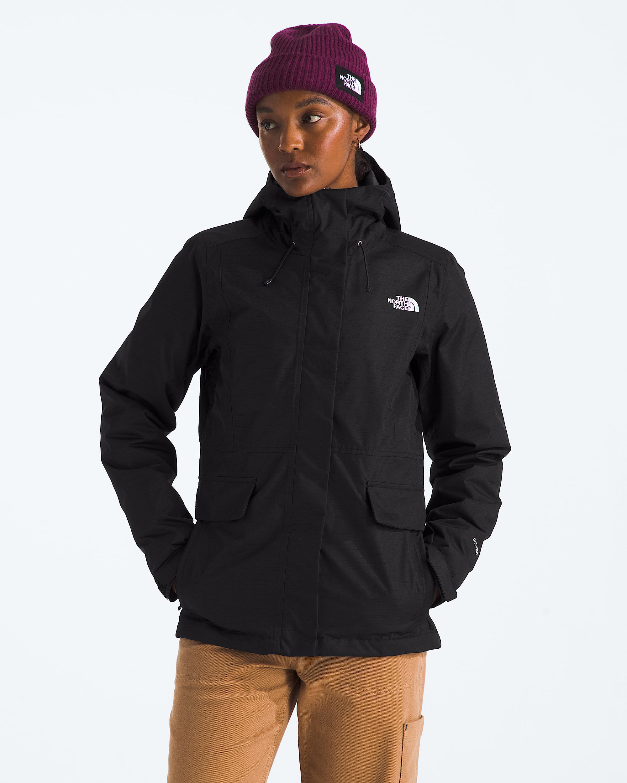Womens Monarch Triclimate Jacket TNF Main