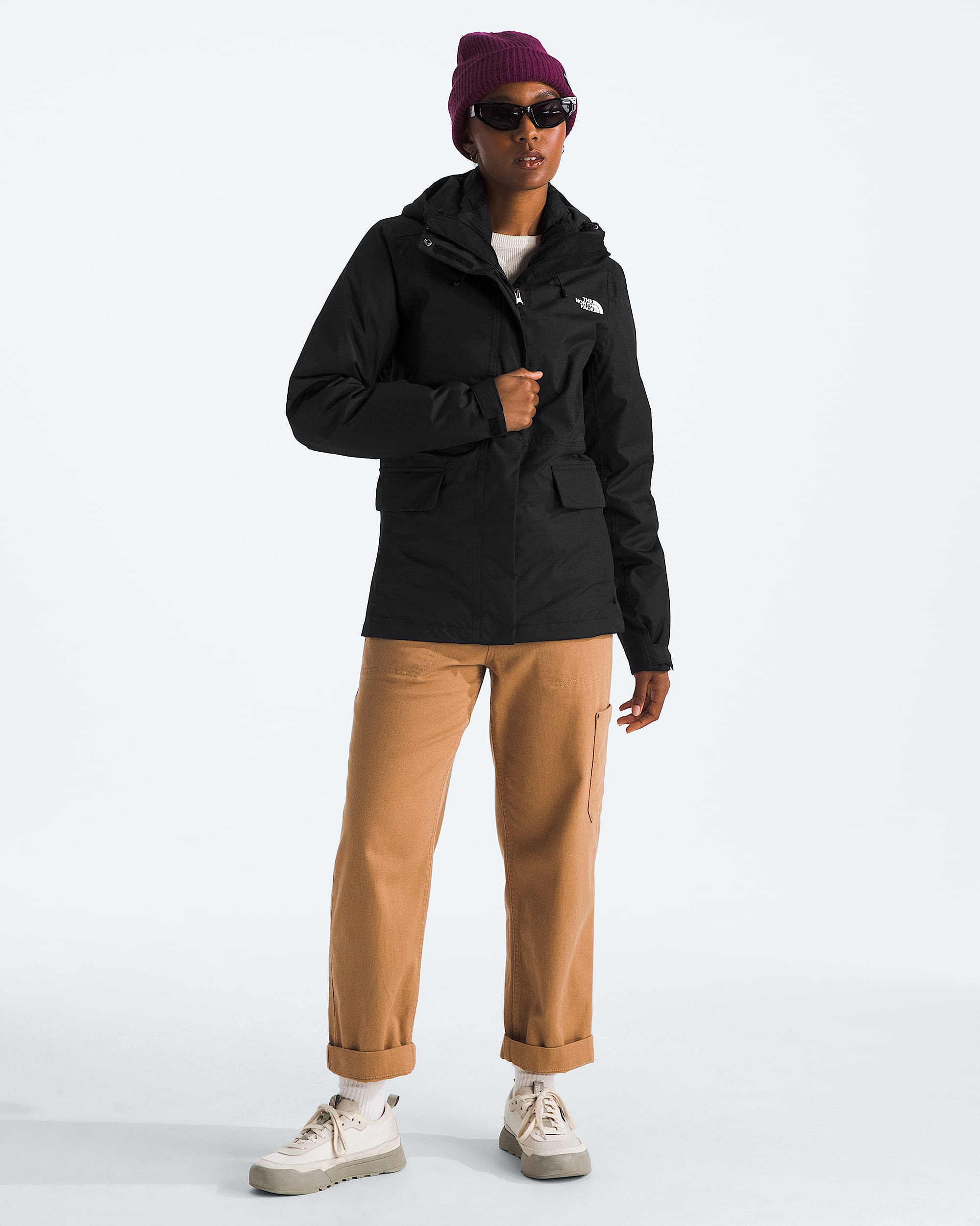 Womens Monarch Triclimate Jacket TNF HERO2