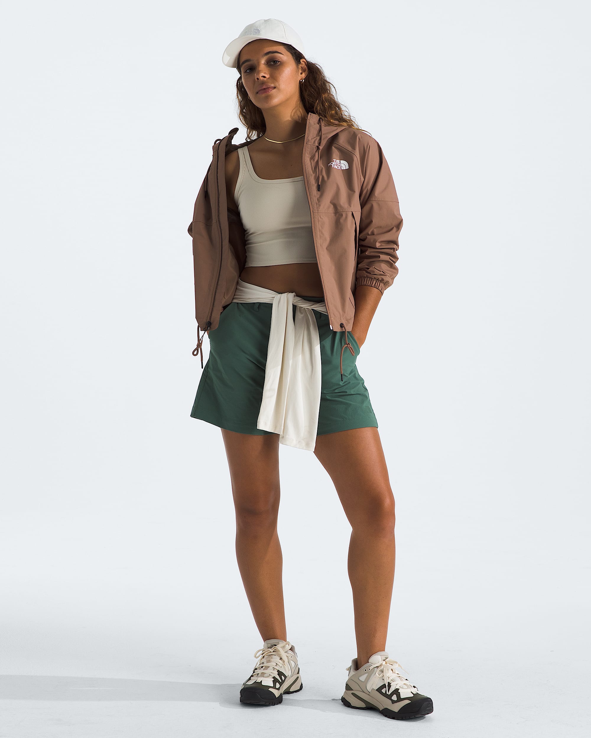 Womens Antora Rain Hoodie TNF HERO2