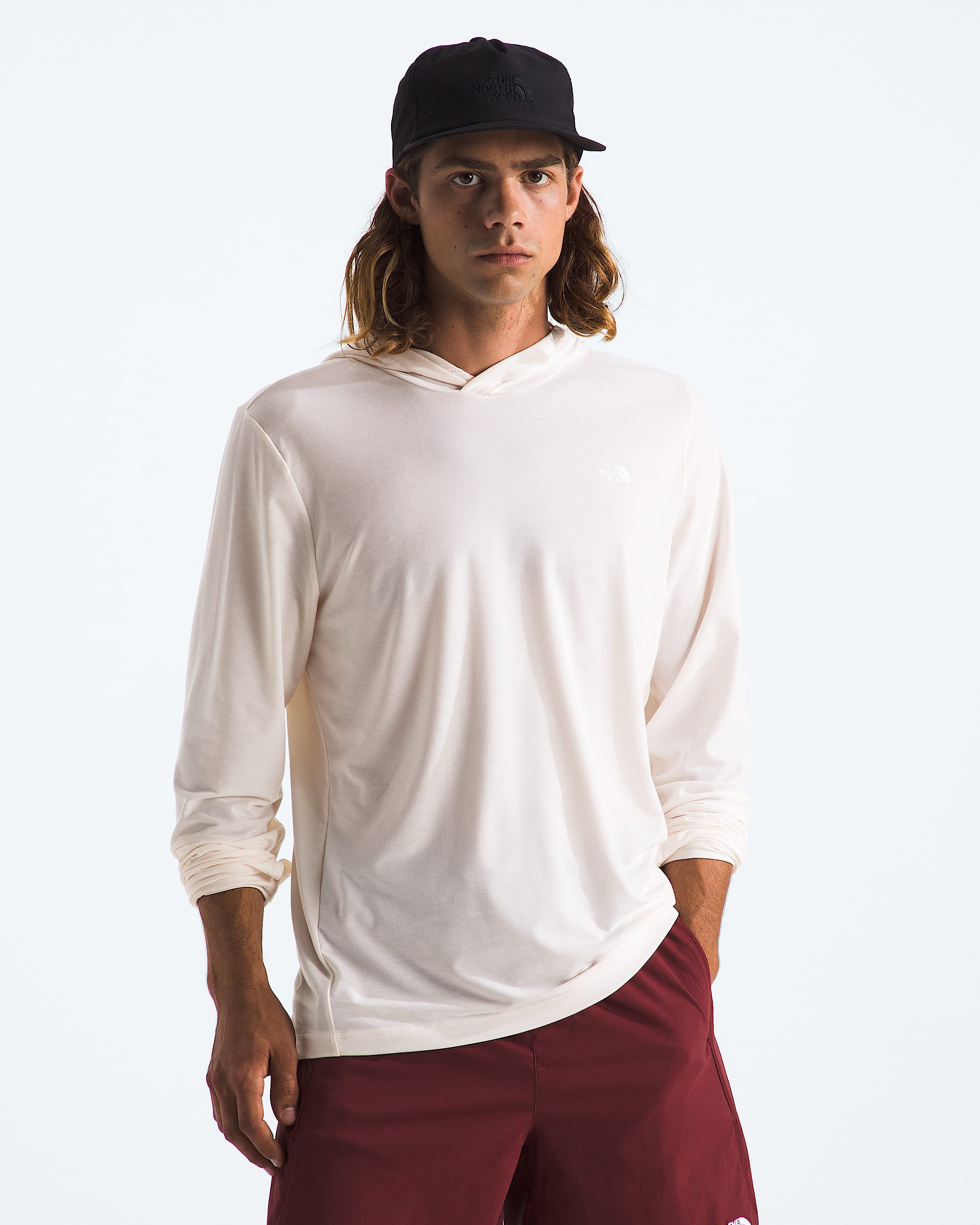 Mens Adventure Sun Hoodie TNF HERO