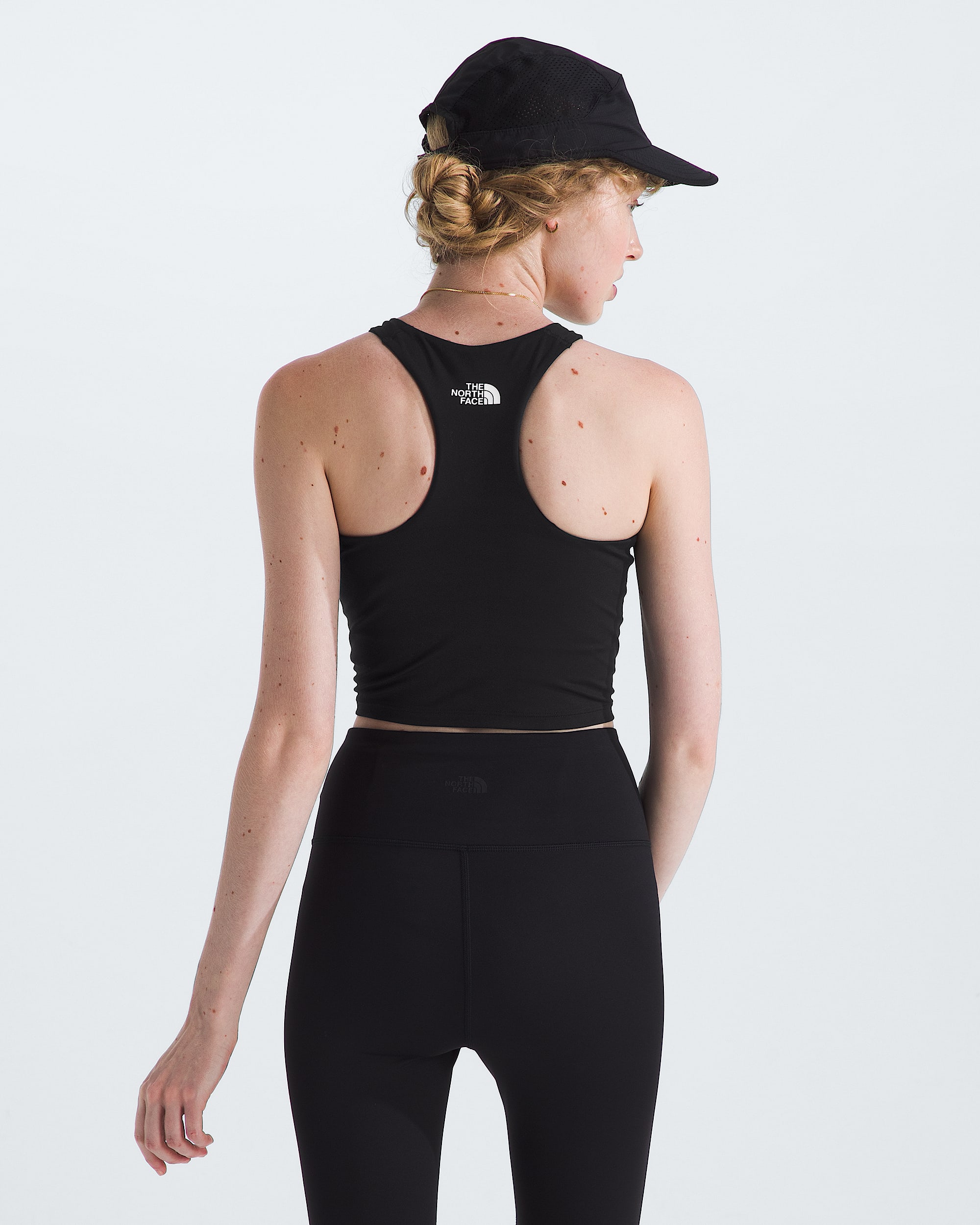 Womens Refina Longline Bra TNF BACK