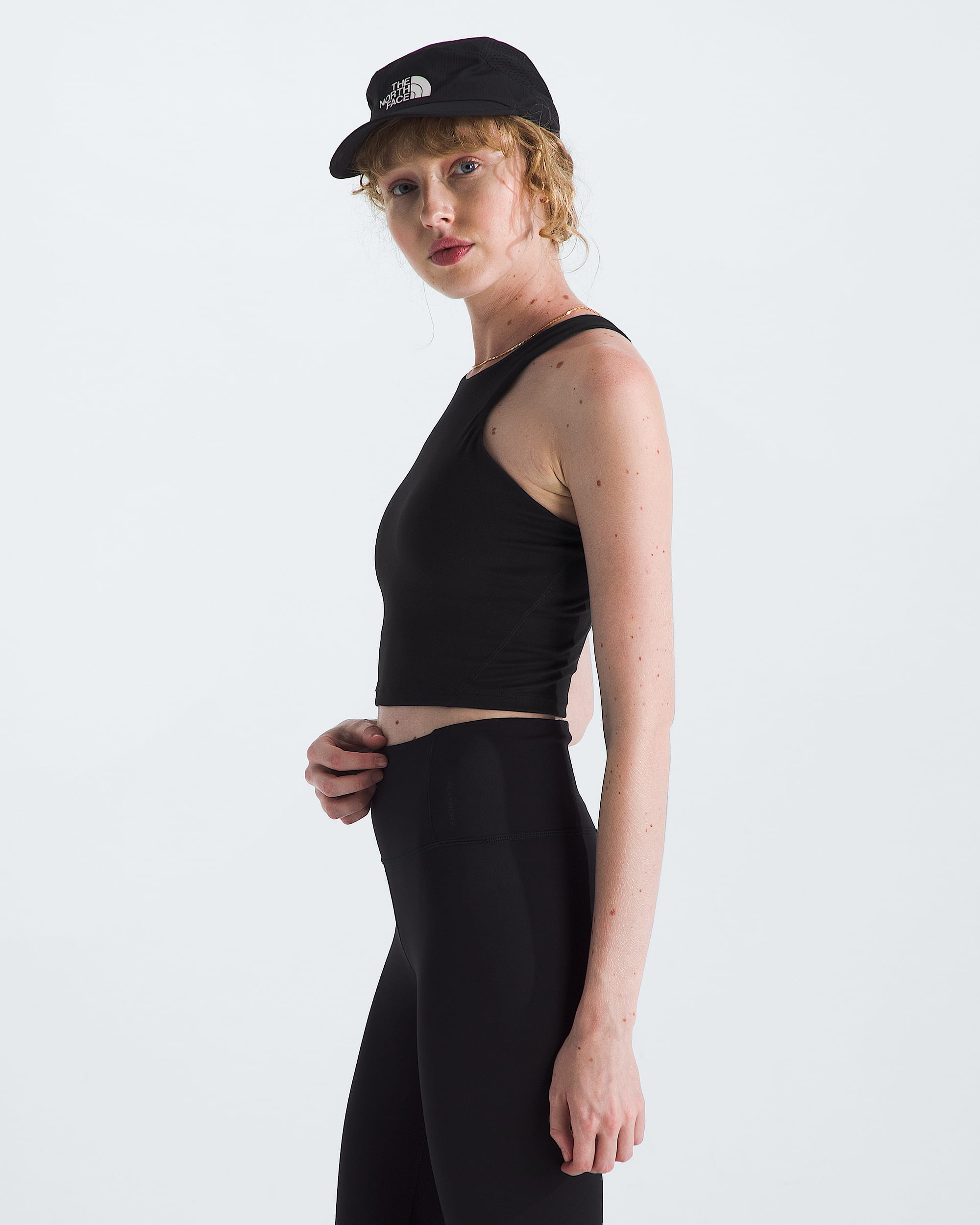 Womens Refina Longline Bra TNF MODEL34