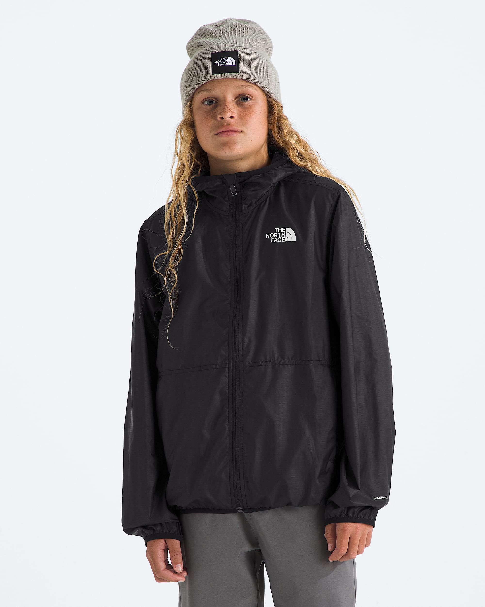 Boys TNF Cyclone Wind Jacket TNF Main