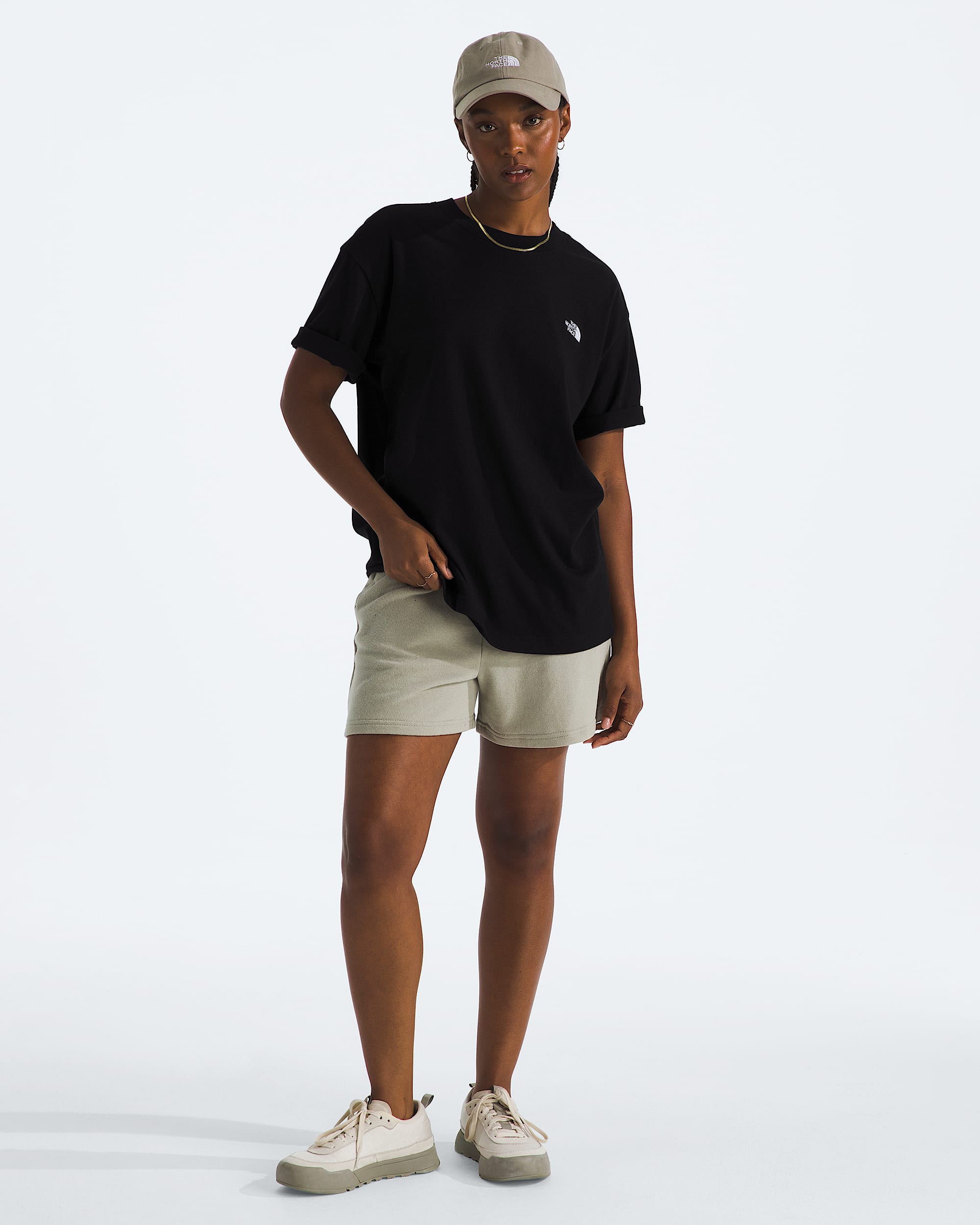 Womens ShortSleeve Evolution Oversized Tee TNF HERO2