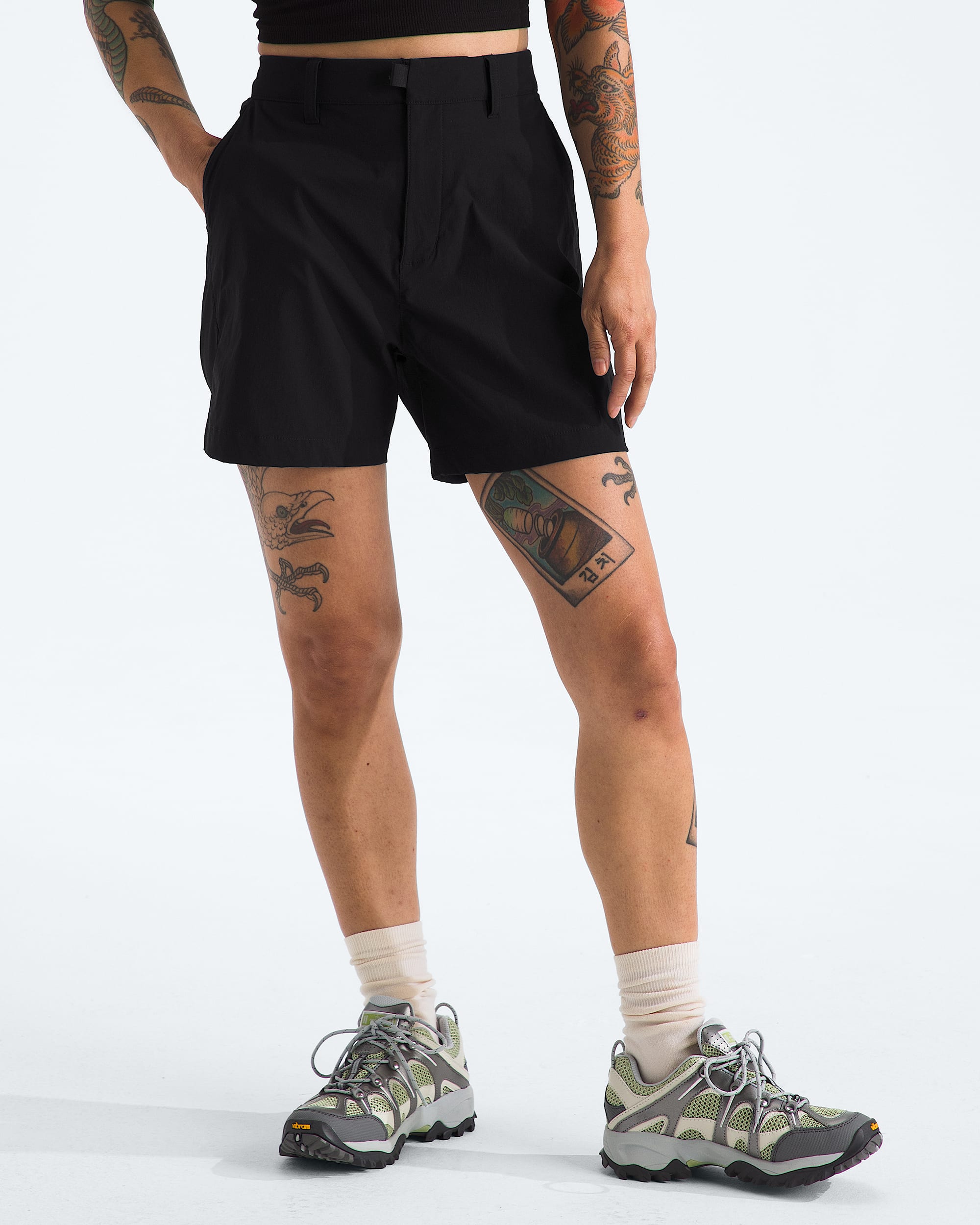 Womens Basin 5 Shorts TNF Main