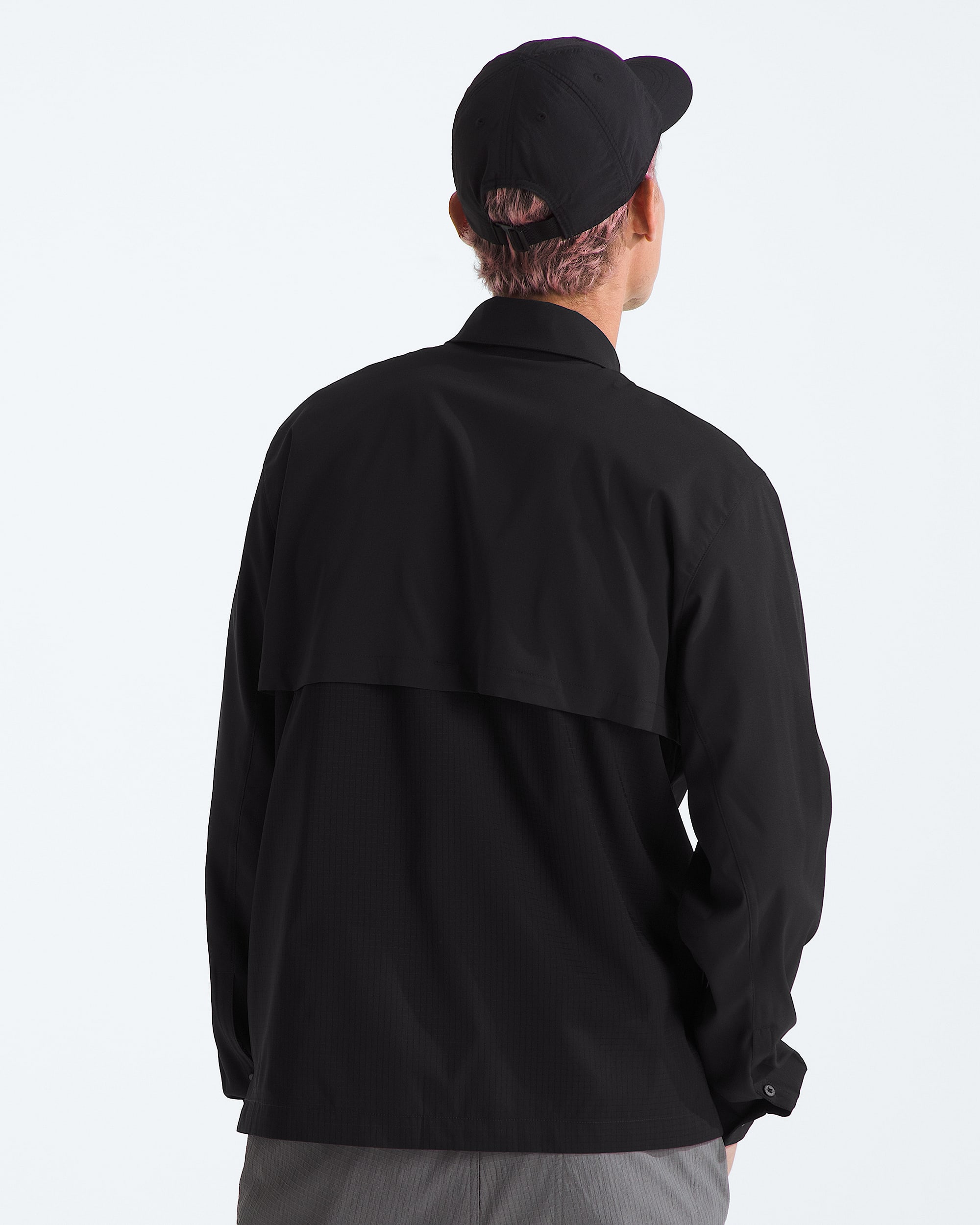 Mens LongSleeve LIGHTRANGE Shirt TNF BACK