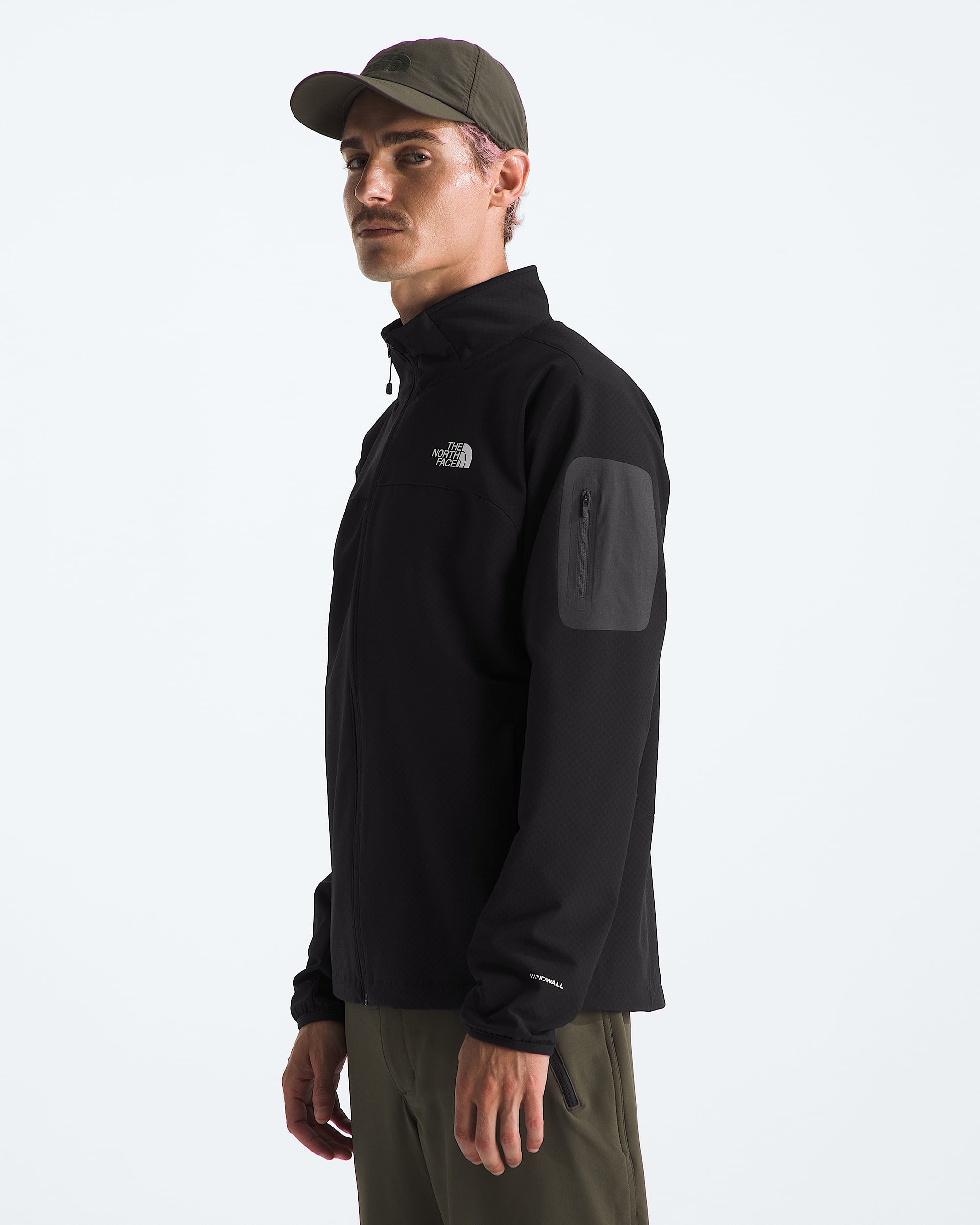 Mens Tek Approach Jacket TNF MODEL34