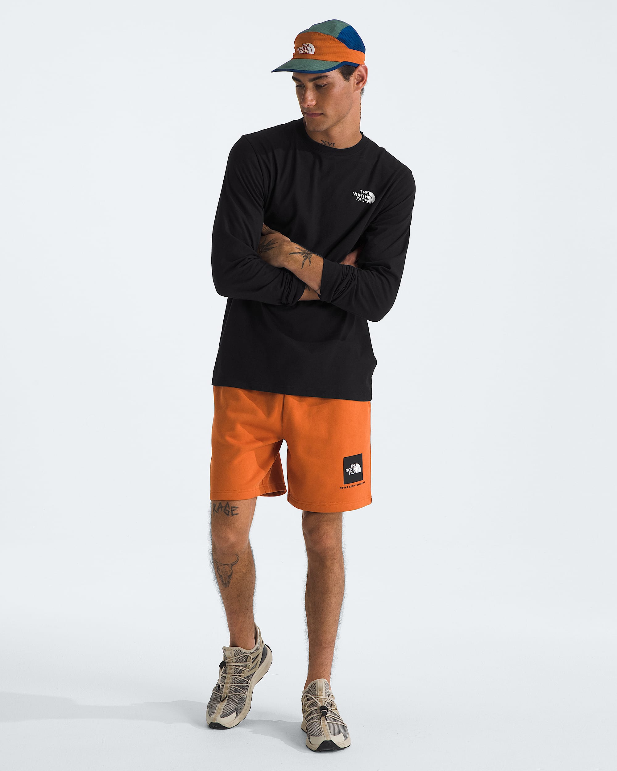 Mens Evolution Box NSE Regular LongSleeve Tee TNF HERO2