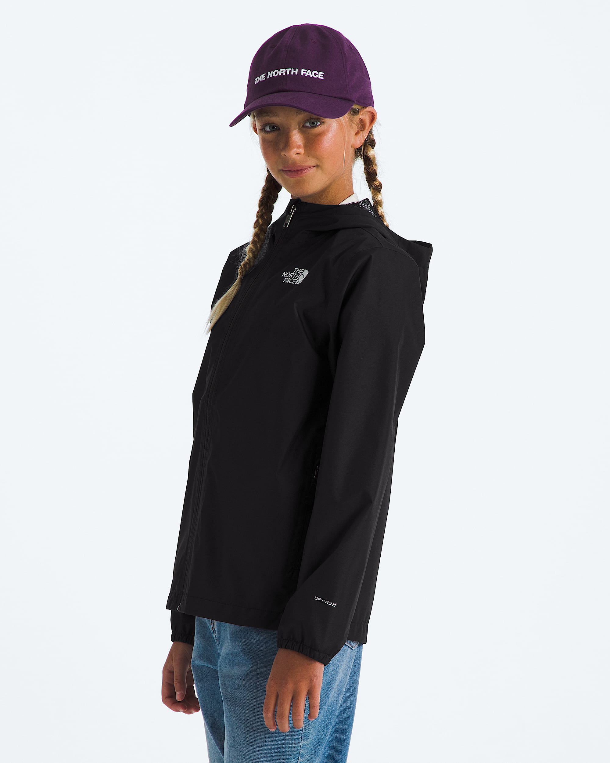 Teen Zipline Rain Jacket TNF MODEL34