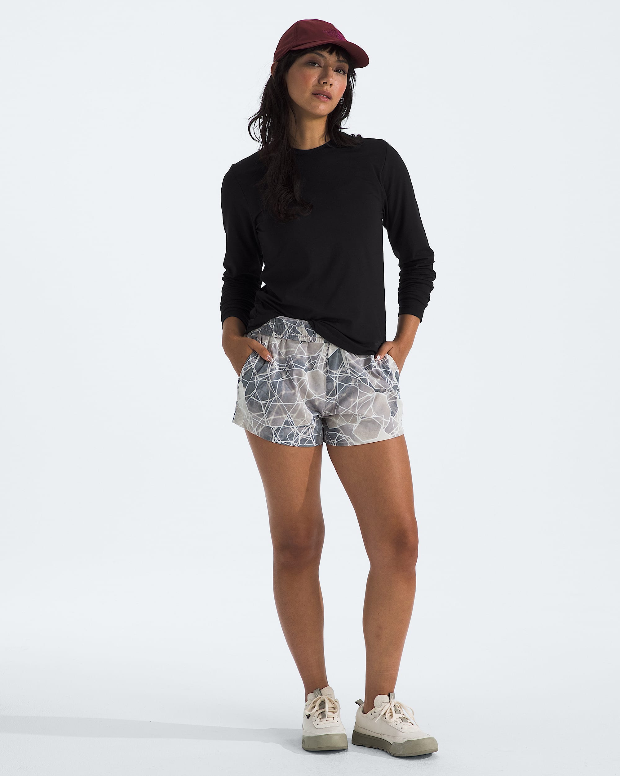 Womens Dune Sky LongSleeve TNF HERO2
