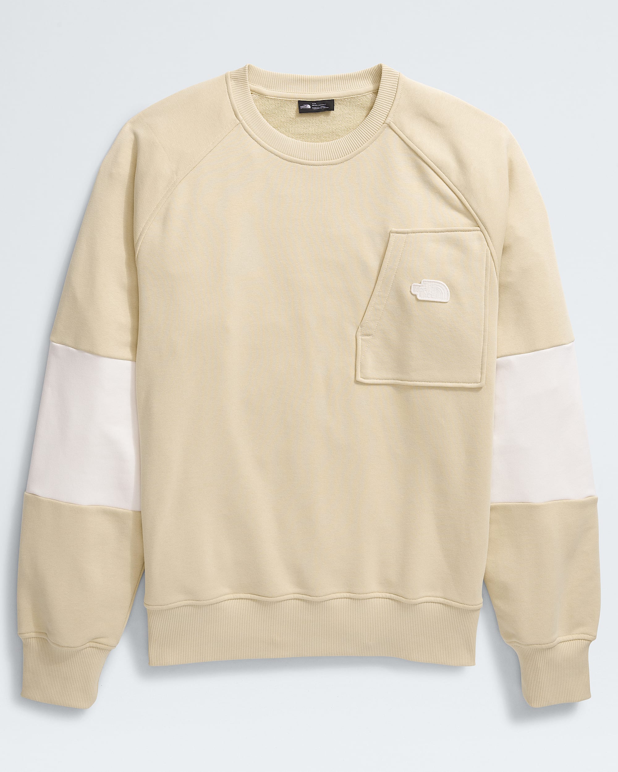 Mens Terry Relaxed Crew TNF ALTFRONT