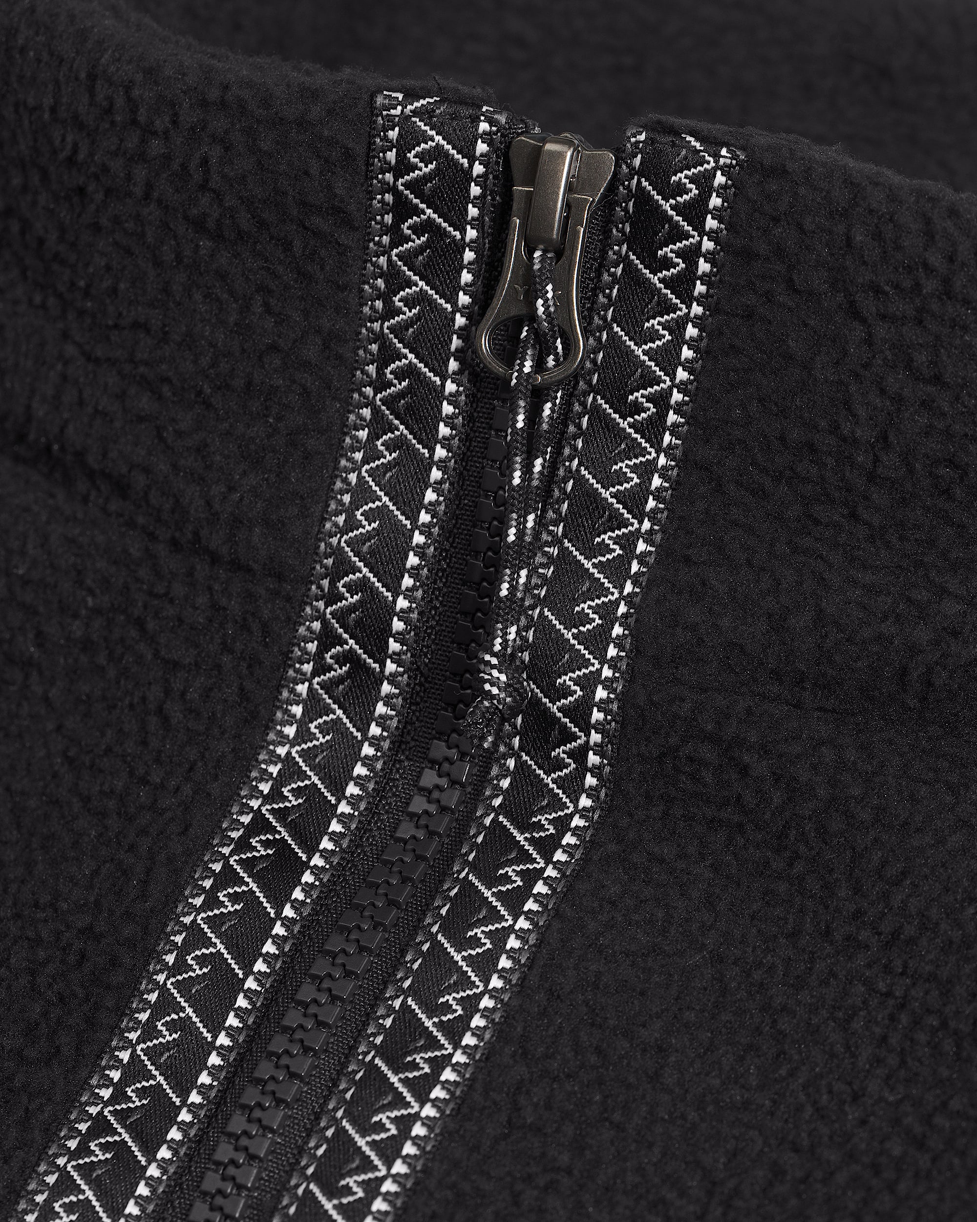 Womens TNF Fleeski Zip Pullover TNF DETAIL3