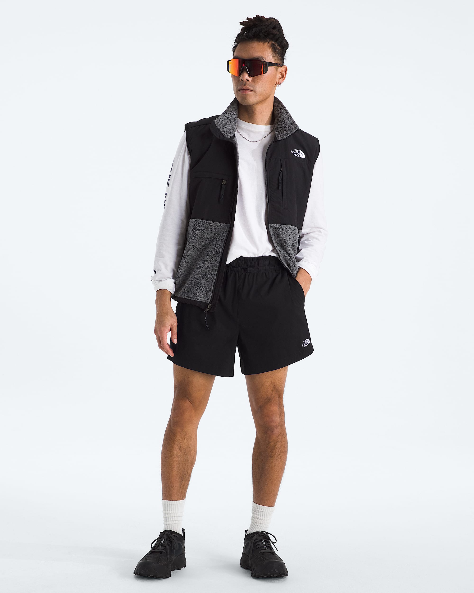 CLANE クラネ　PADDED MESH VEST ＆ SHORT PANTS Men's Class V Pathfinder Pull-On Short—5'' | The North Face