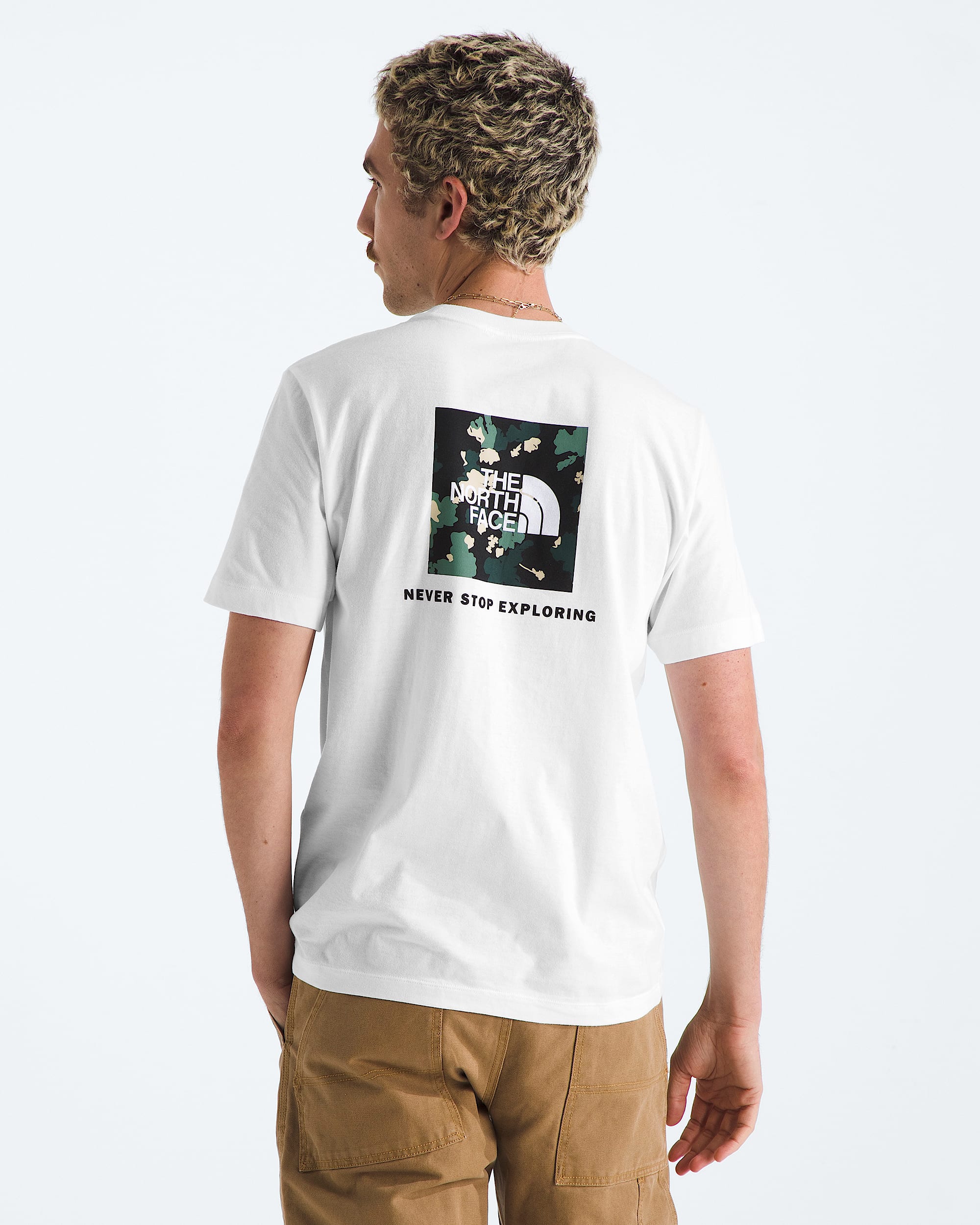 Men's Short-Sleeve Core TNF™ Flower Box NSE Tee | The North Face