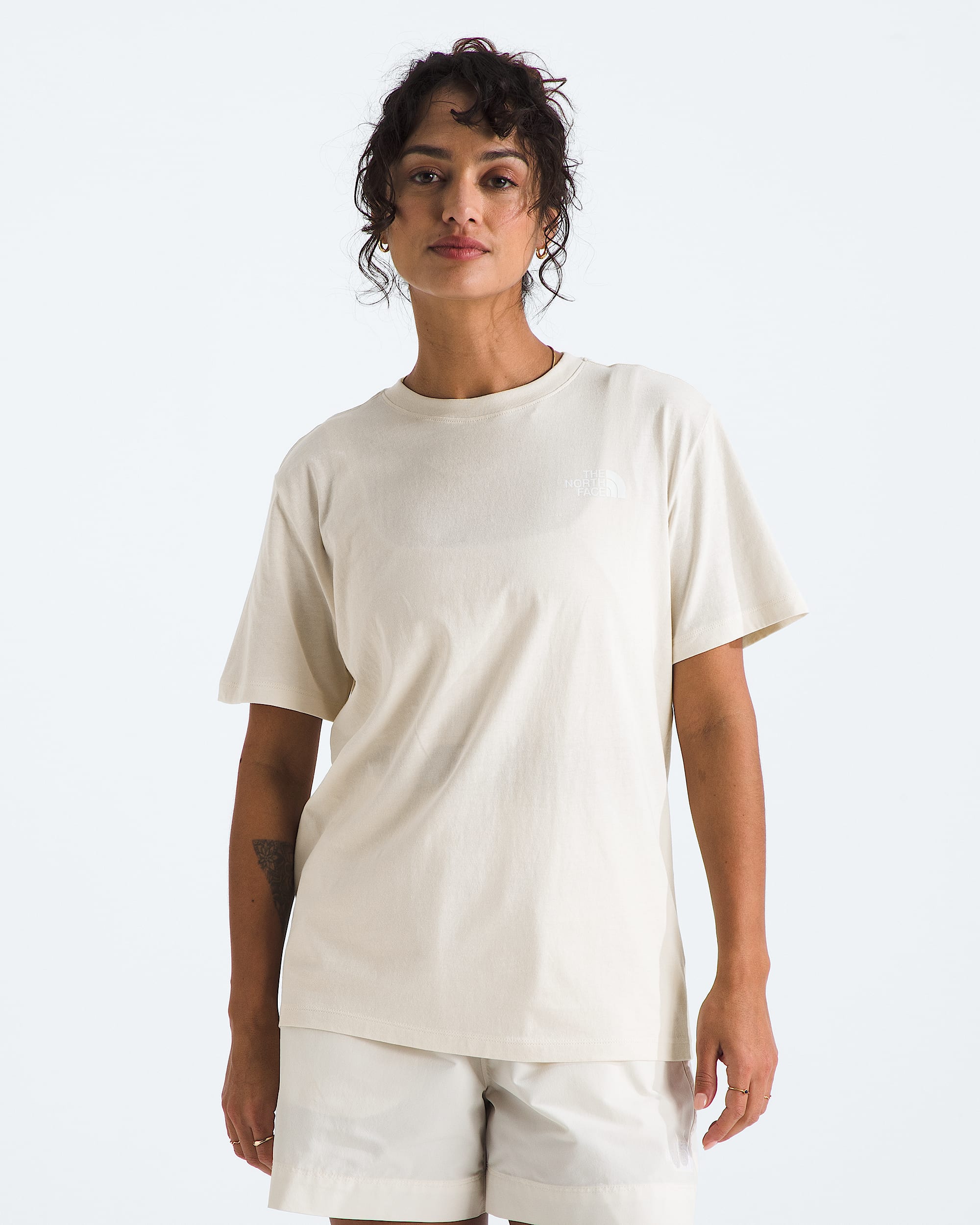 Womens ShortSleeve Core Outdoor Valley Box NSE Tee TNF BACK