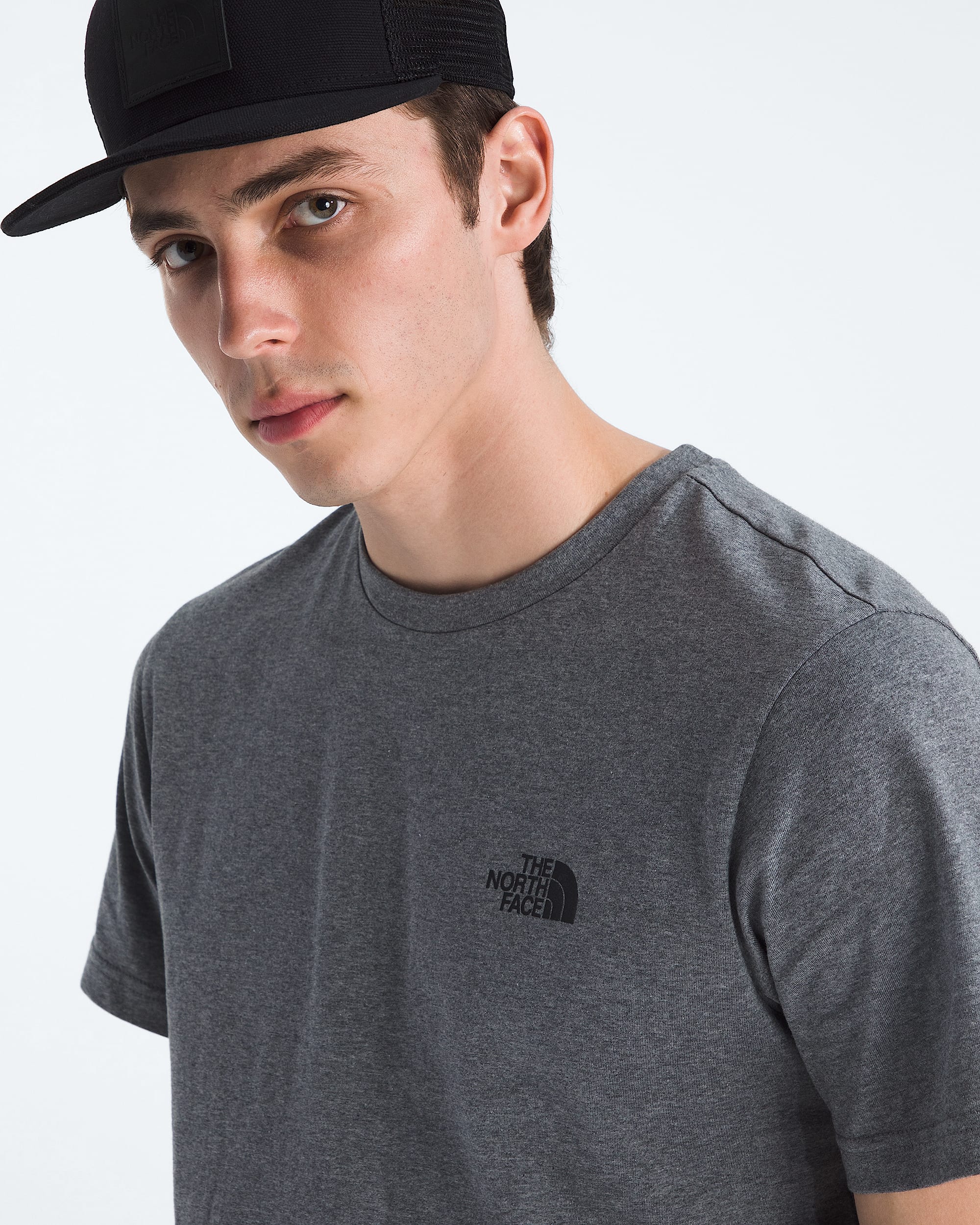 Mens ShortSleeve Simple Dome Tee TNF HERO3