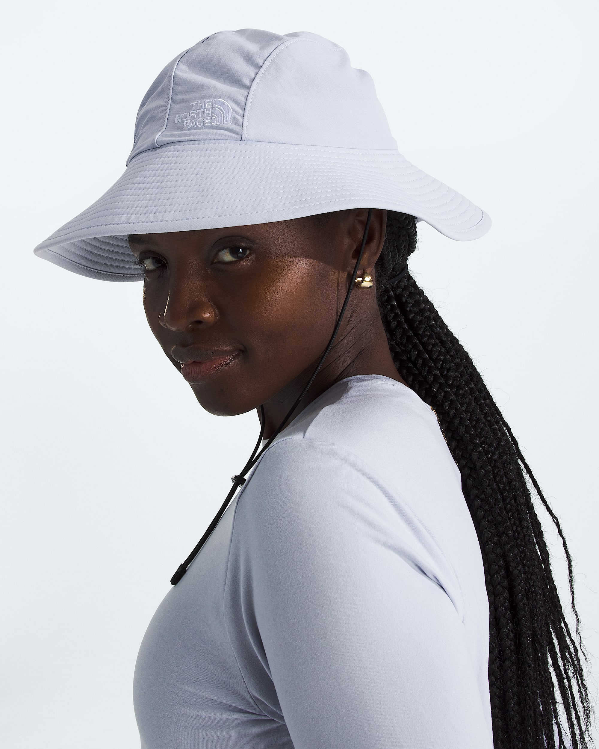 Womens Horizon Breeze Brimmer Hat TNF MODELBACK