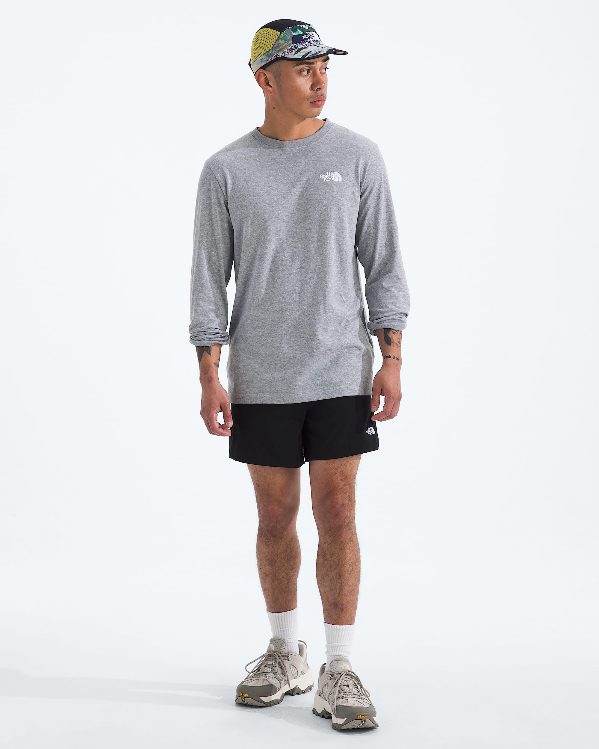 Mens Evolution Box NSE Regular LongSleeve Tee TNF HERO2
