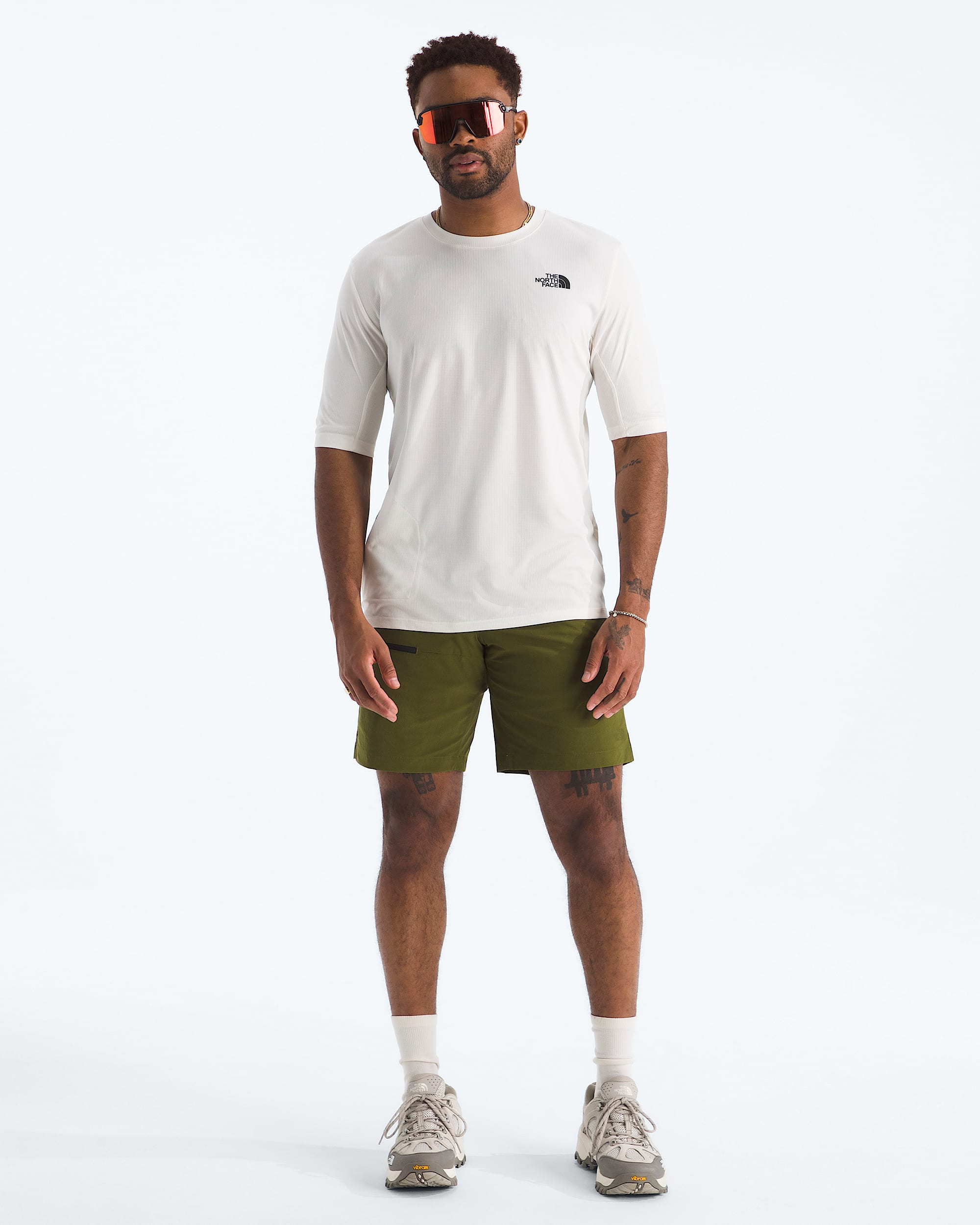 Mens LIGHTRANGE Packable ShortSleeve Tee TNF HERO2