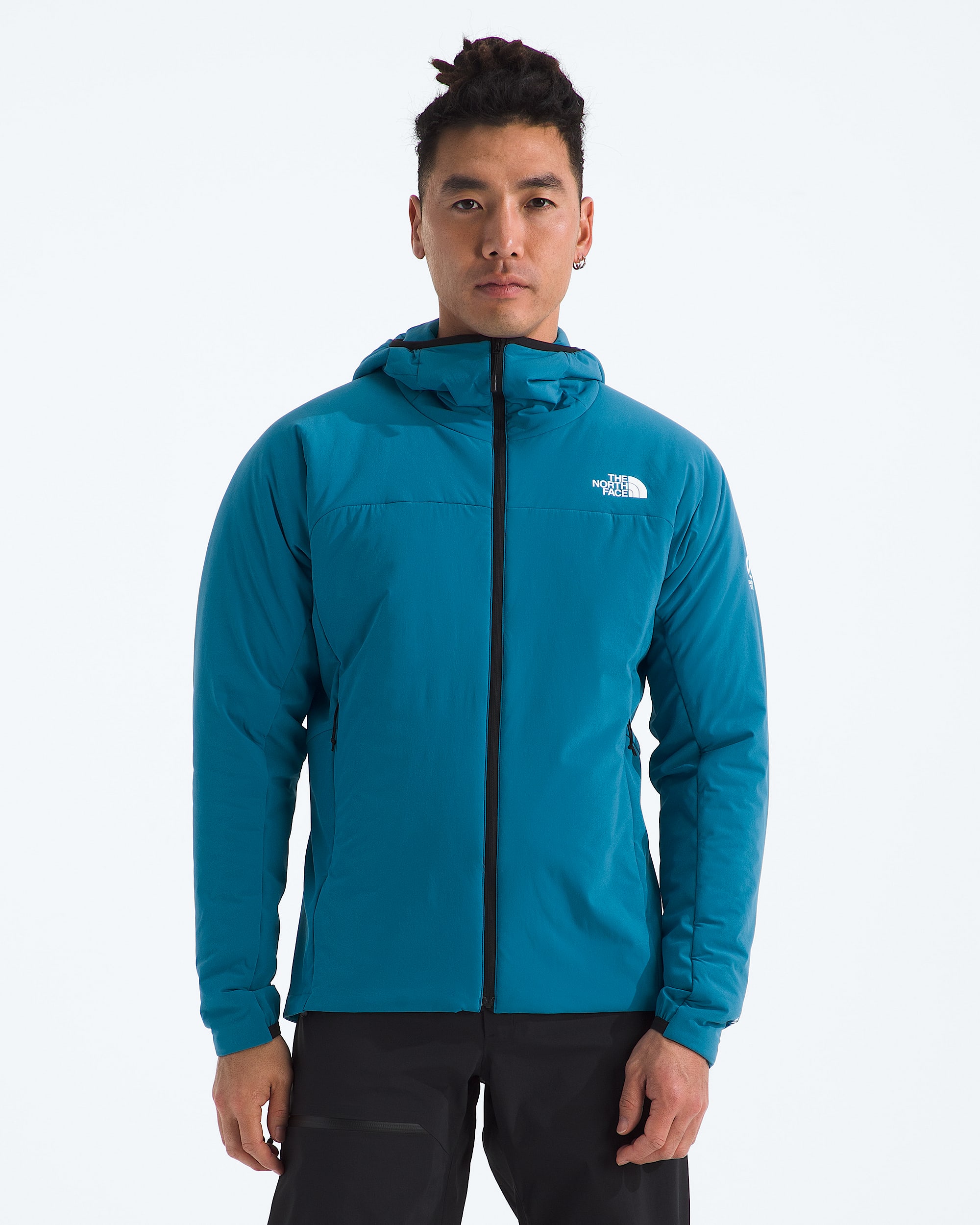 Mens Summit Series Casaval Hybrid Hoodie TNF HERO