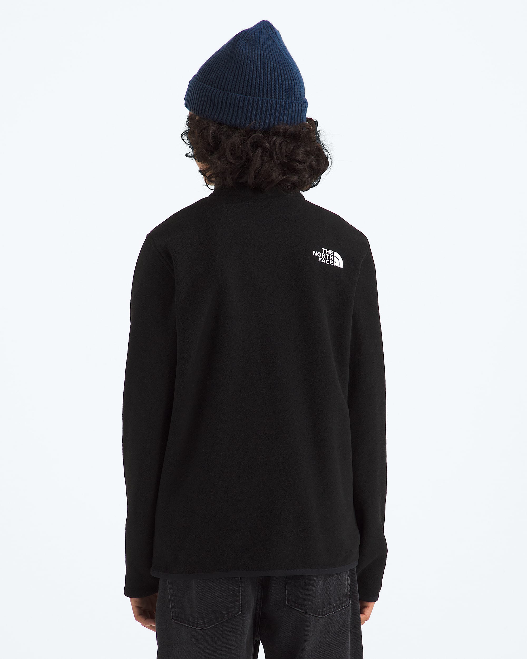 Chandail  demiglissire Glacier pour garons et filles TNF BACK