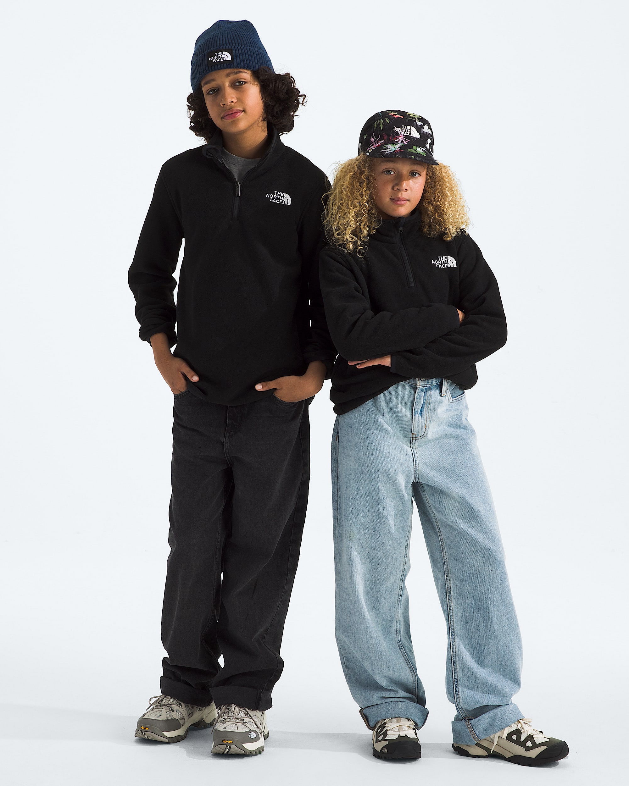 Teen Glacier  Zip Pullover TNF HERO