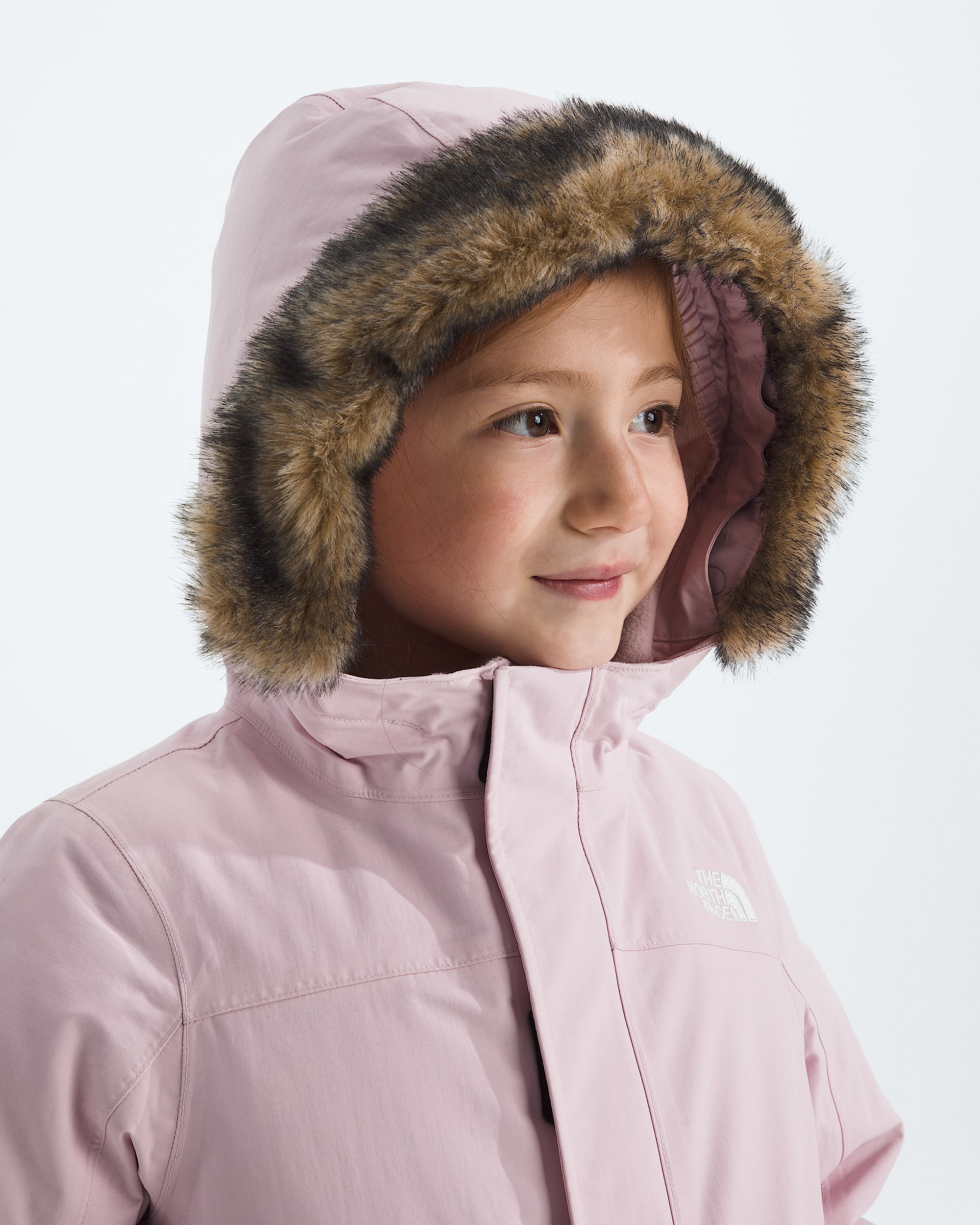 Kids Arctic Parka TNF MODELHOOD2