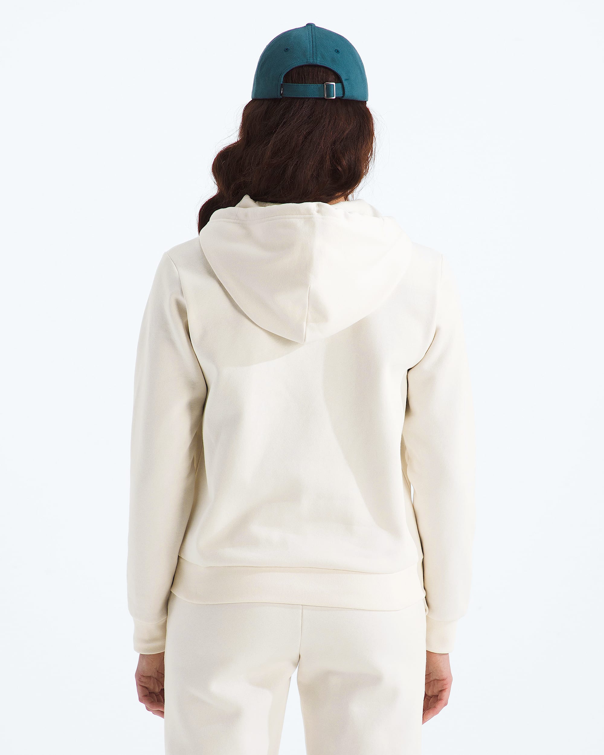 Womens Evolution Simple Dome Regular FullZip Hoodie TNF BACK