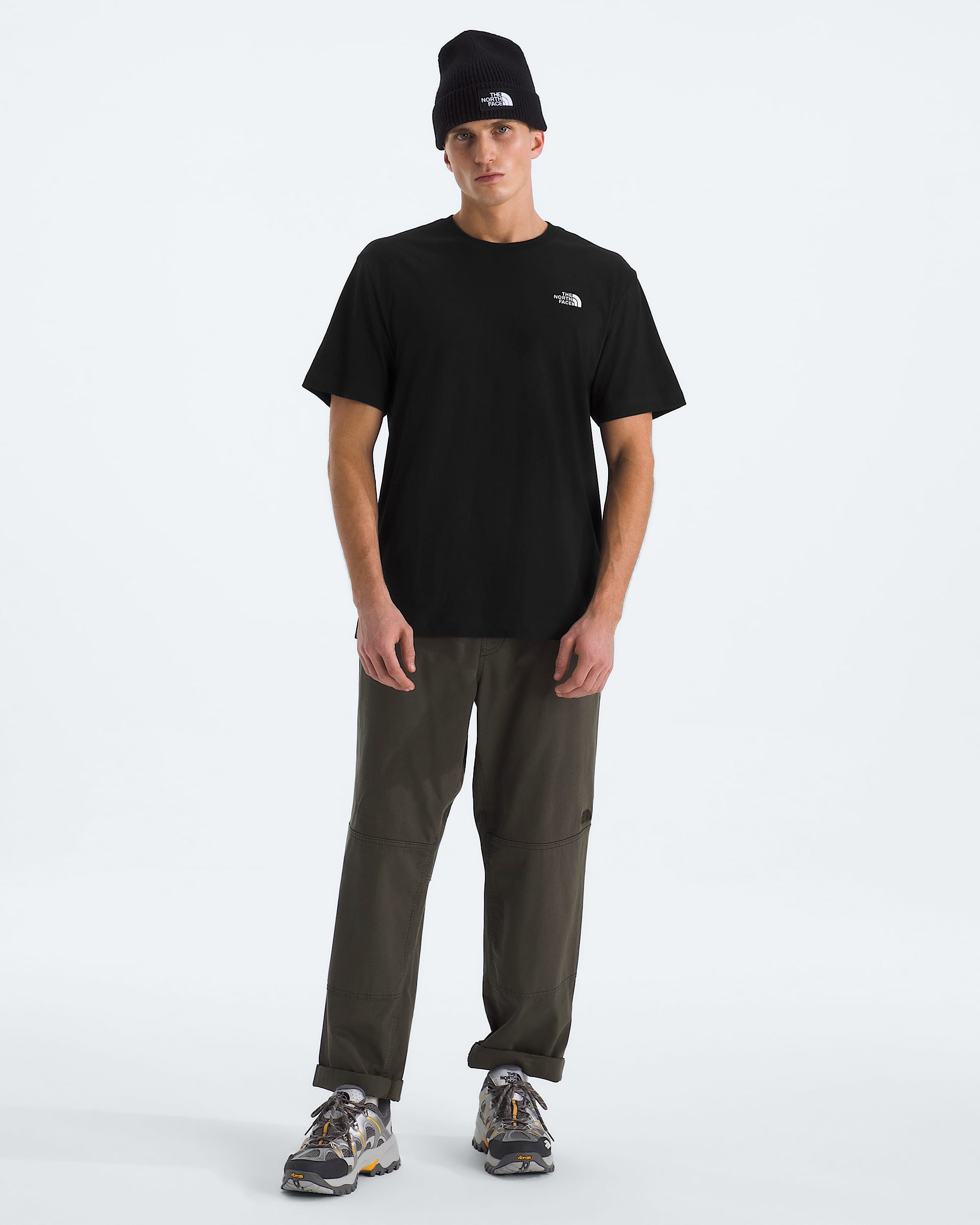 Mens Evolution Simple Dome Regular ShortSleeve Tee TNF Main