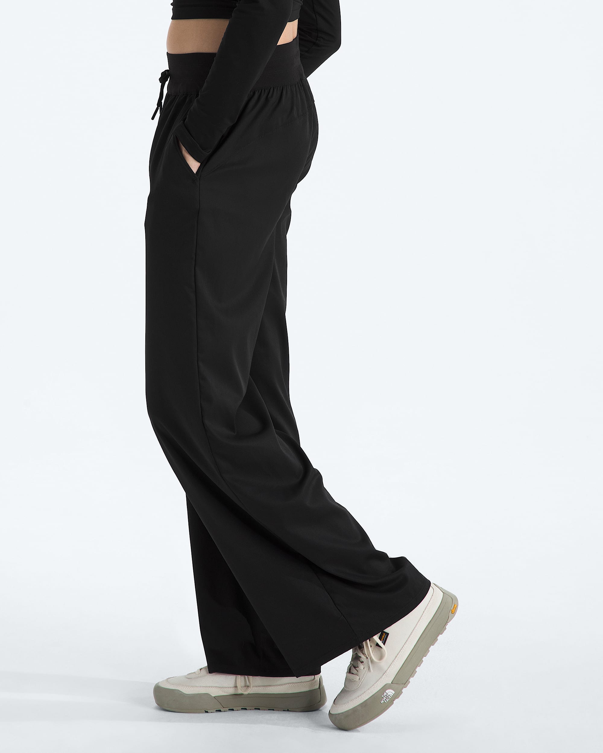 Womens Aphrodite Arise WideLeg Pants TNF MODEL34