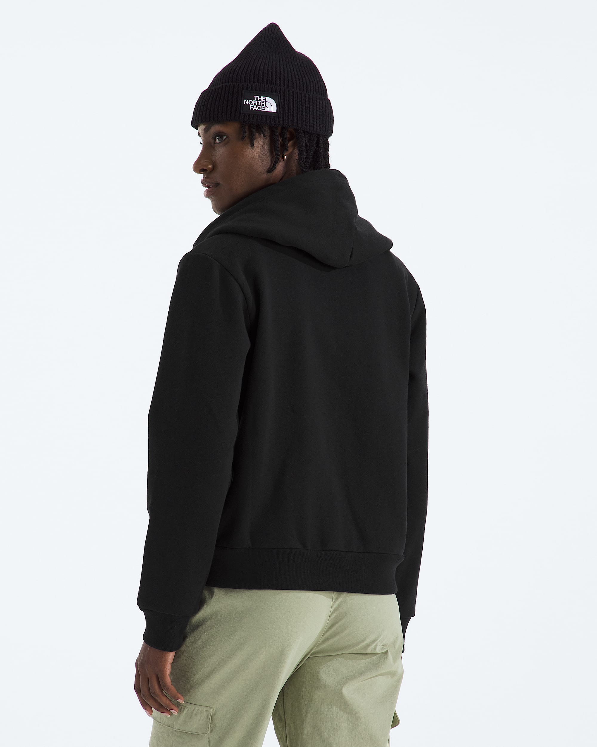 Chandail  capuchon  glissire pleine longueur Evolution Simple Dome pour femmes TNF BACK