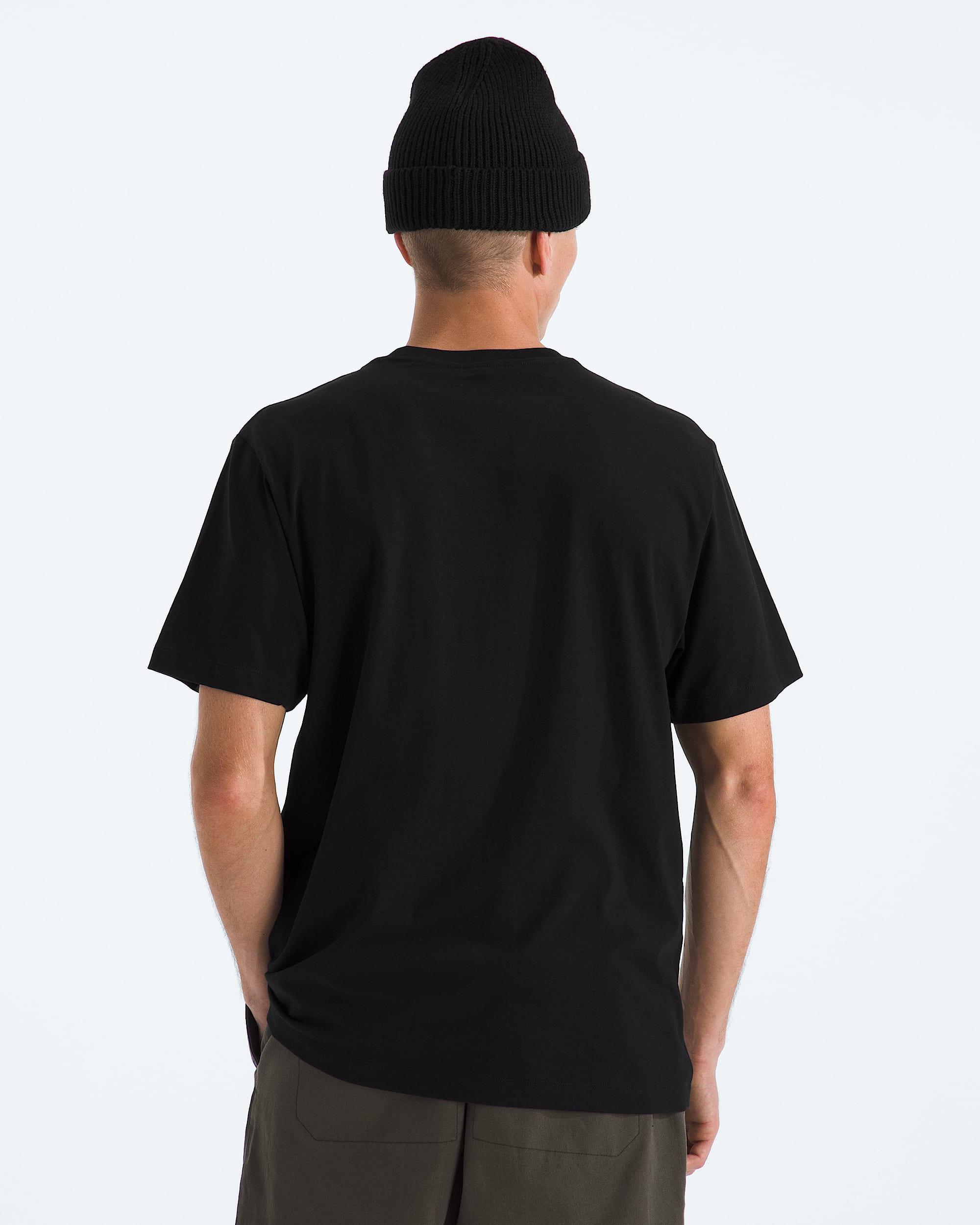 Mens Evolution Simple Dome Regular ShortSleeve Tee TNF BACK