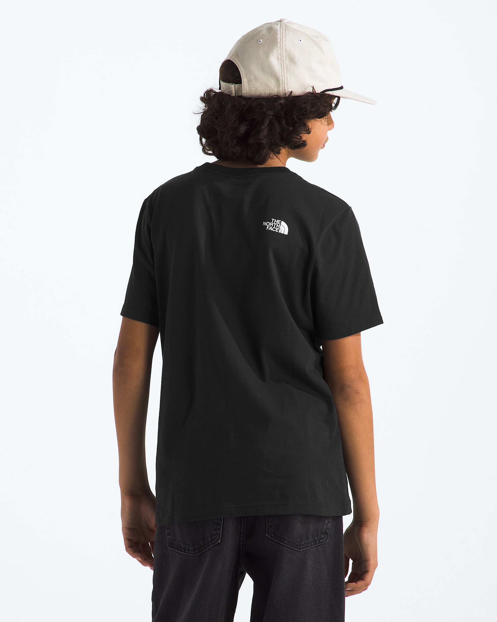 Boys  Girls Evolution Half Dome ShortSleeve Tee TNF BACK